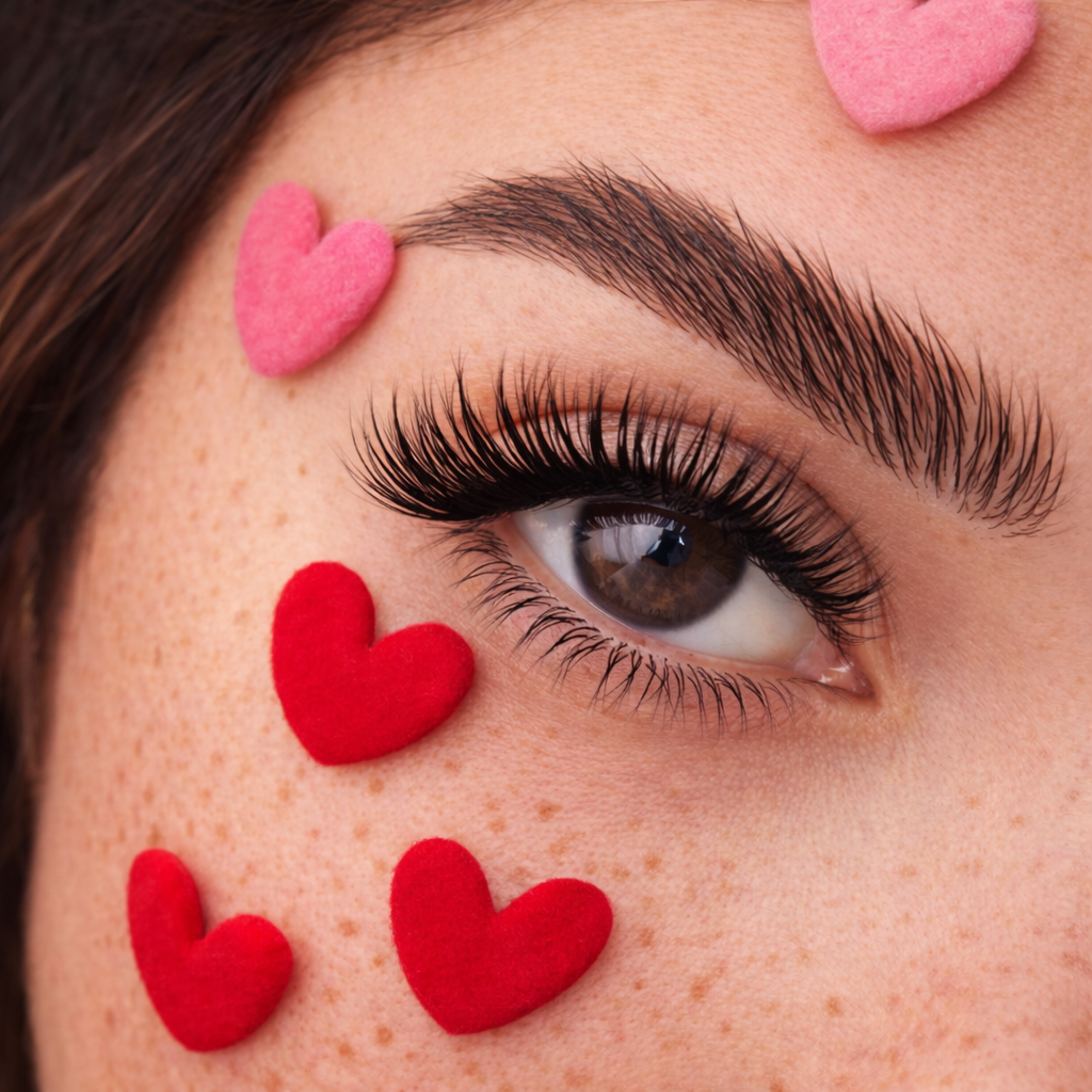 Valentine’s Day Is About the Lips… But the Eyes Are the Real Love Story 💕