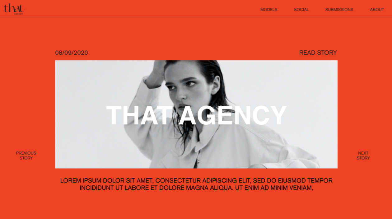 THAT AGENCY, BRANDING