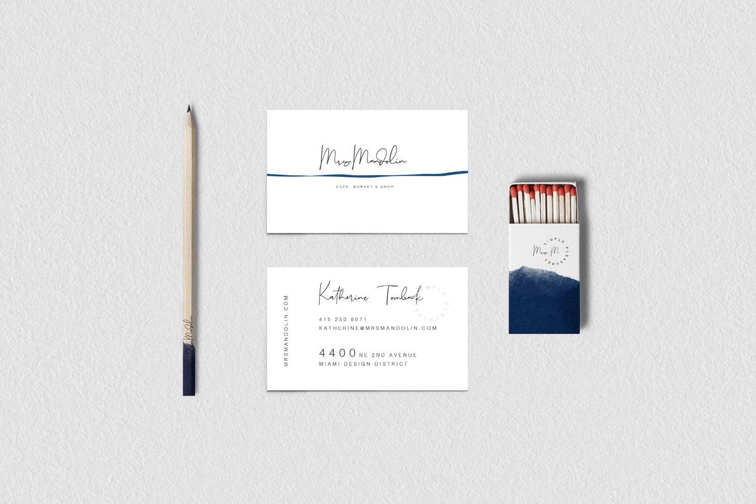 MRS. MANDOLIN, BRANDING