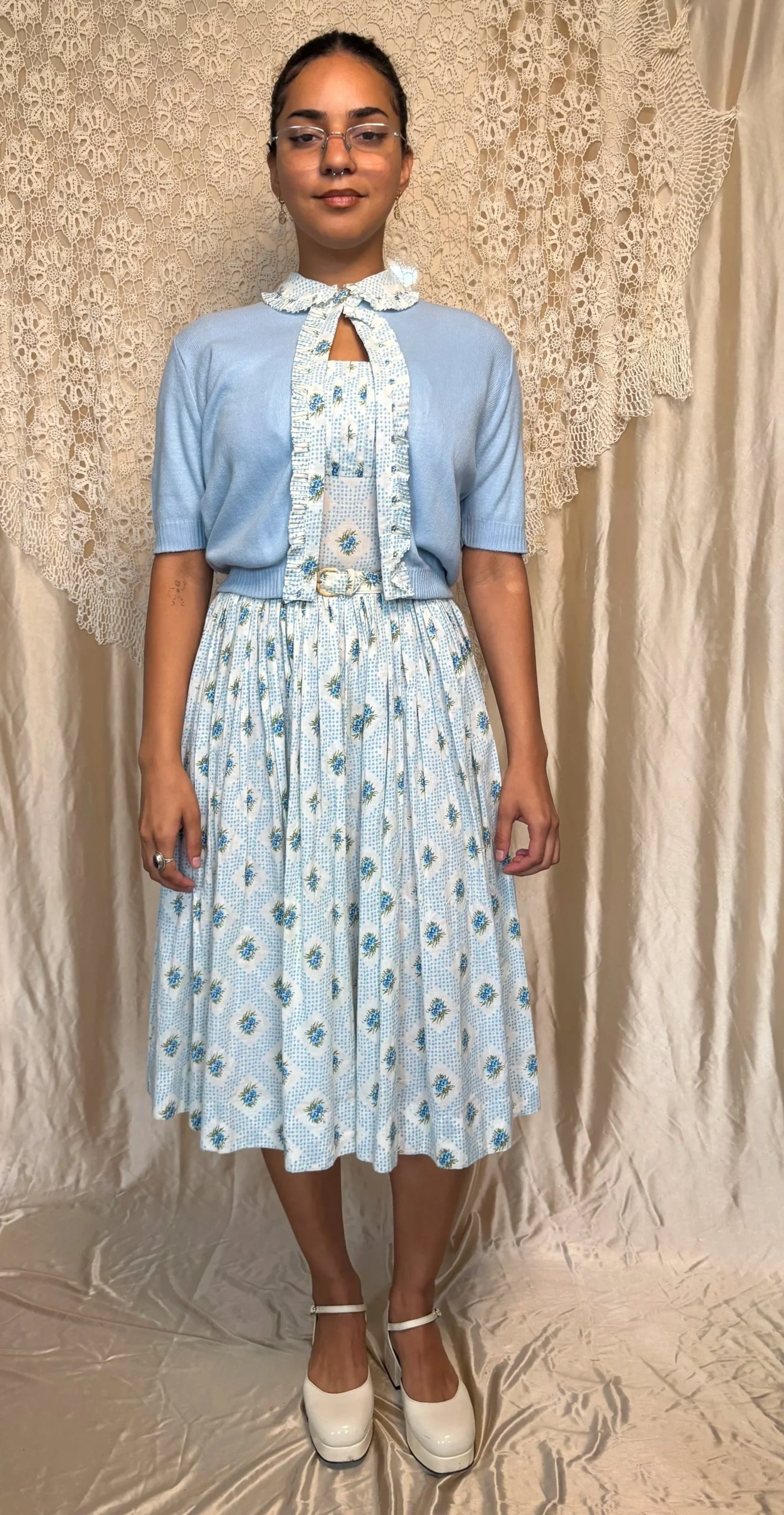 B. Altman Floral Dress Set
