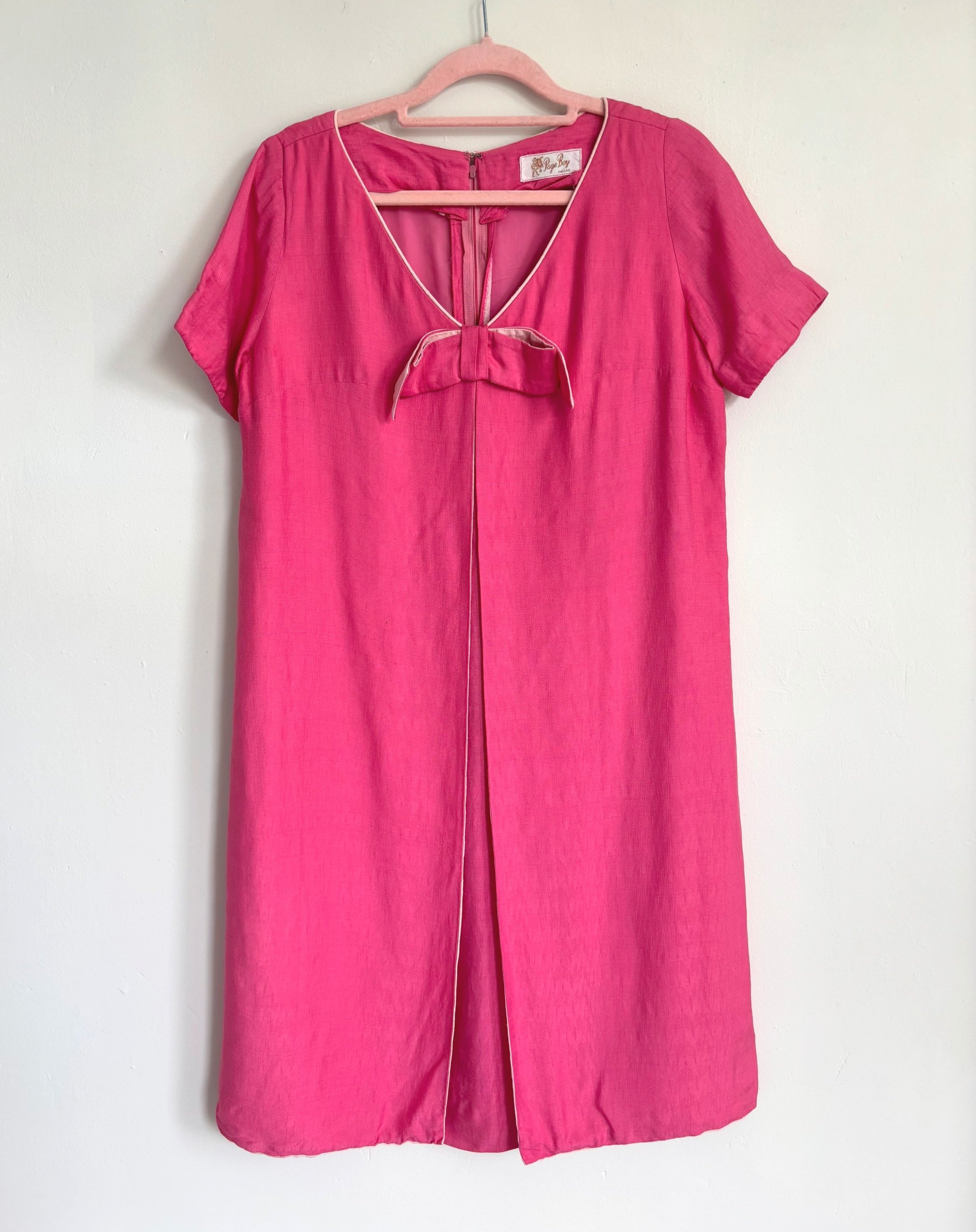 Page Boy Pink Dress