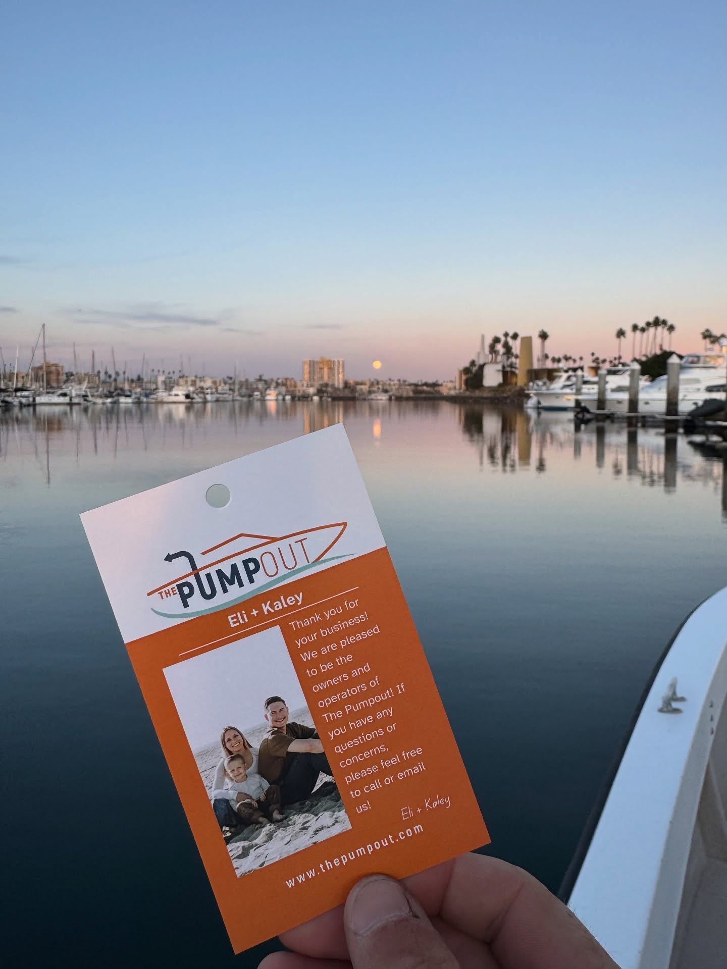 Caught the last super moon of the year and we had the best seat in the marina!