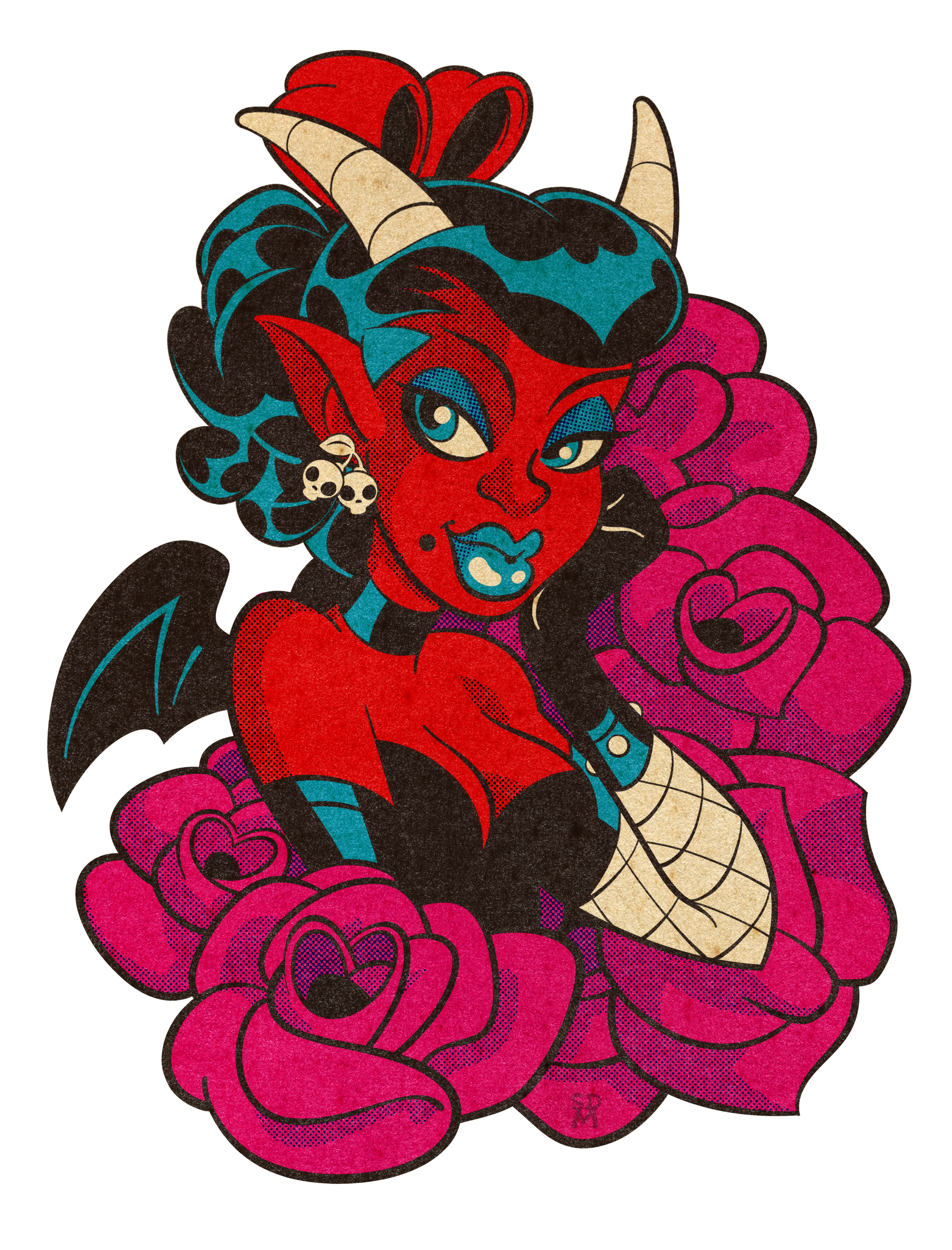 Sticker - Cicada Roses
