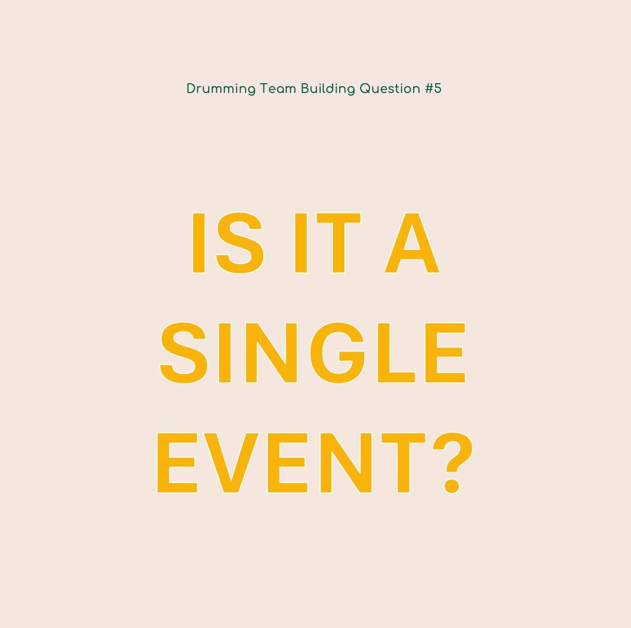 Drumming is an incredible team building exercise with far reaching benefits during and after the session. 

We love being a part of team building days or annual events, however drumming can ALSO BENEFIT YOUR TEAM in a more long lasting and meaningful