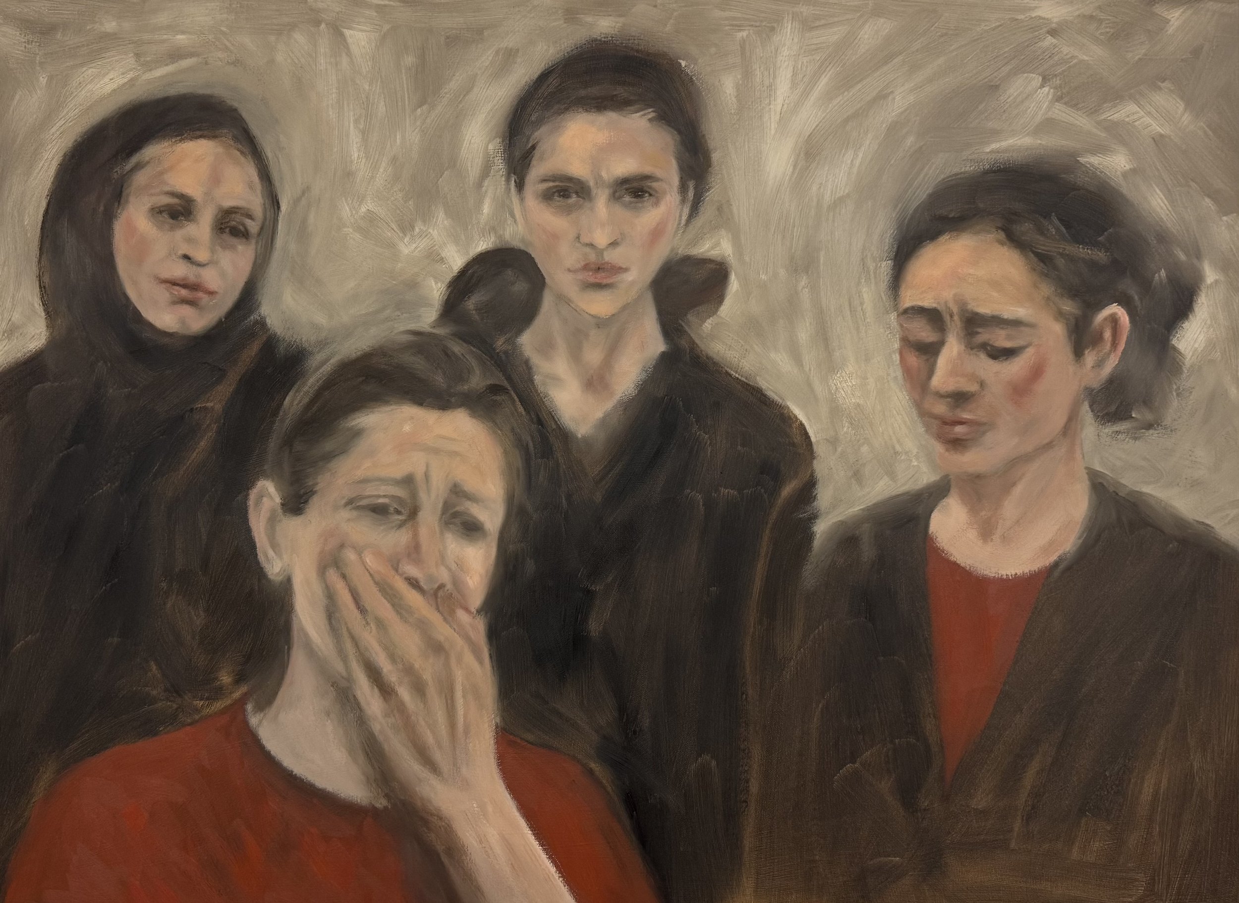 Despair, 2024, 100x75 cm