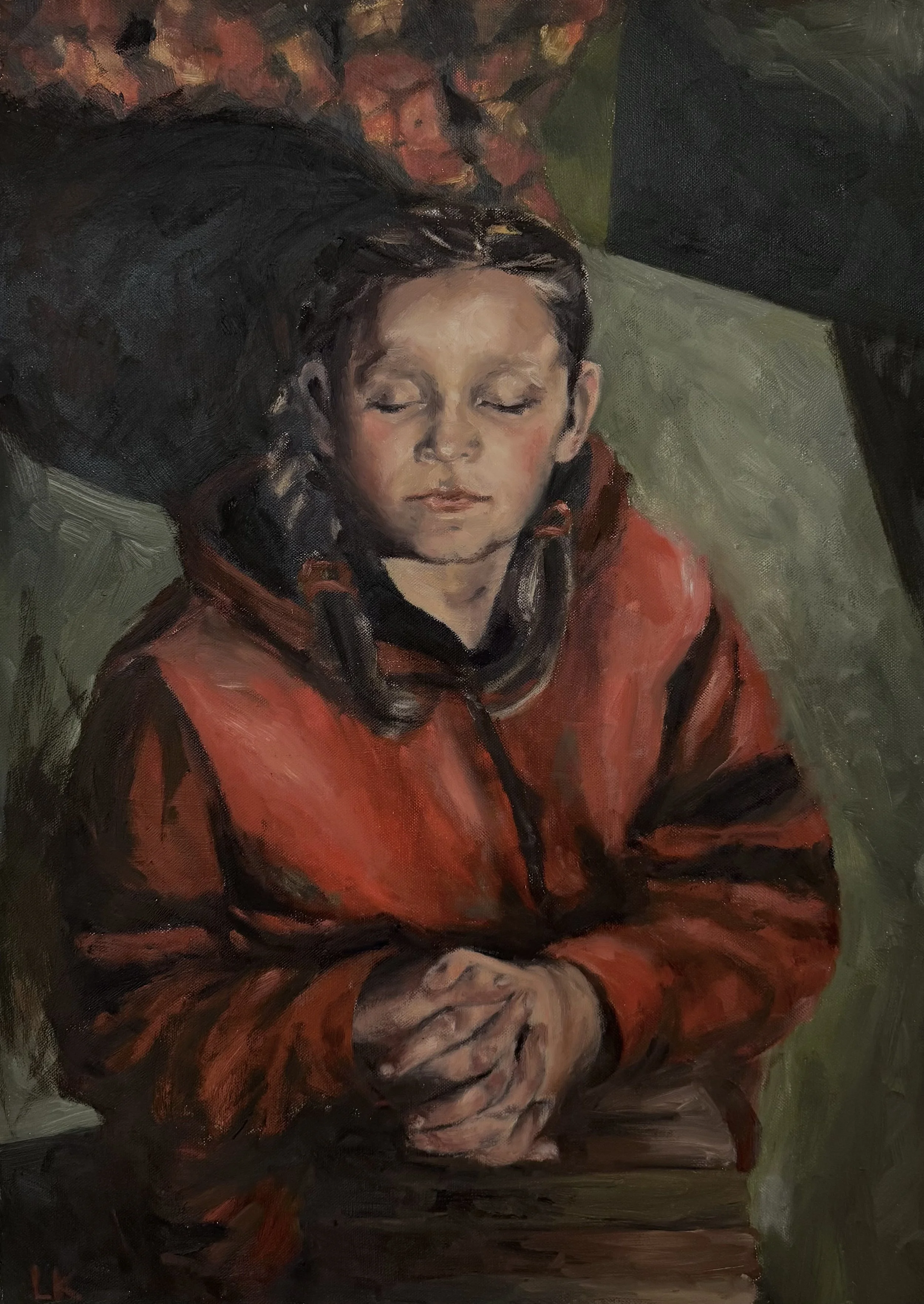 Pray, 2024, Oil on Canvas - 60x80 cm