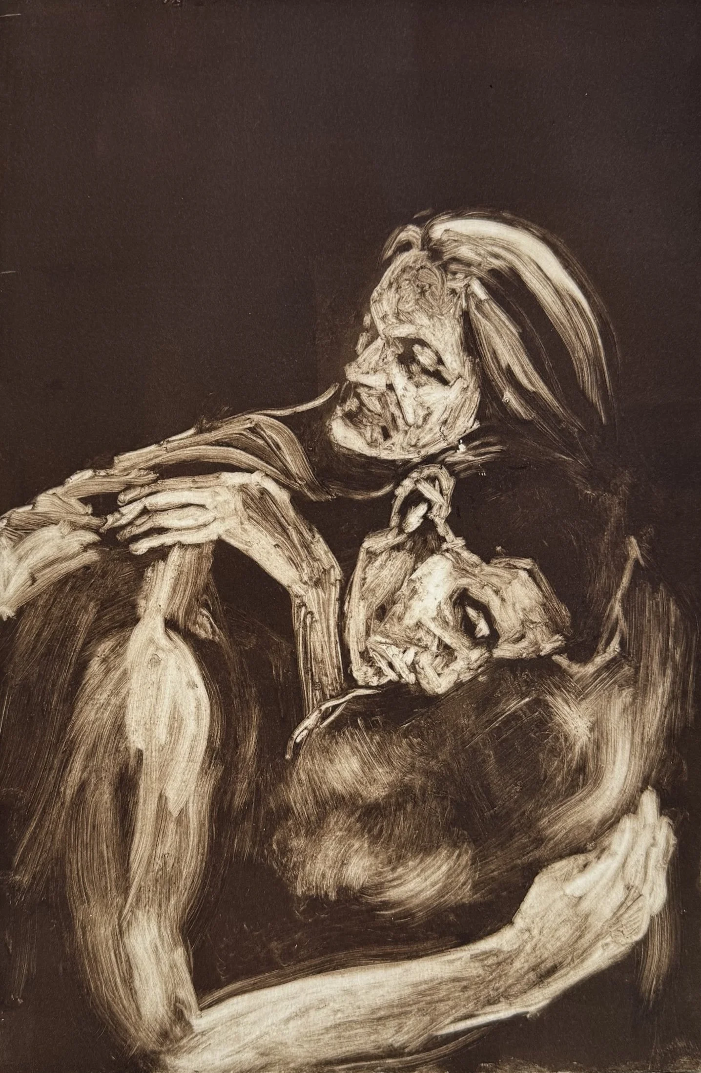 Together, 2025, 26x40 cm