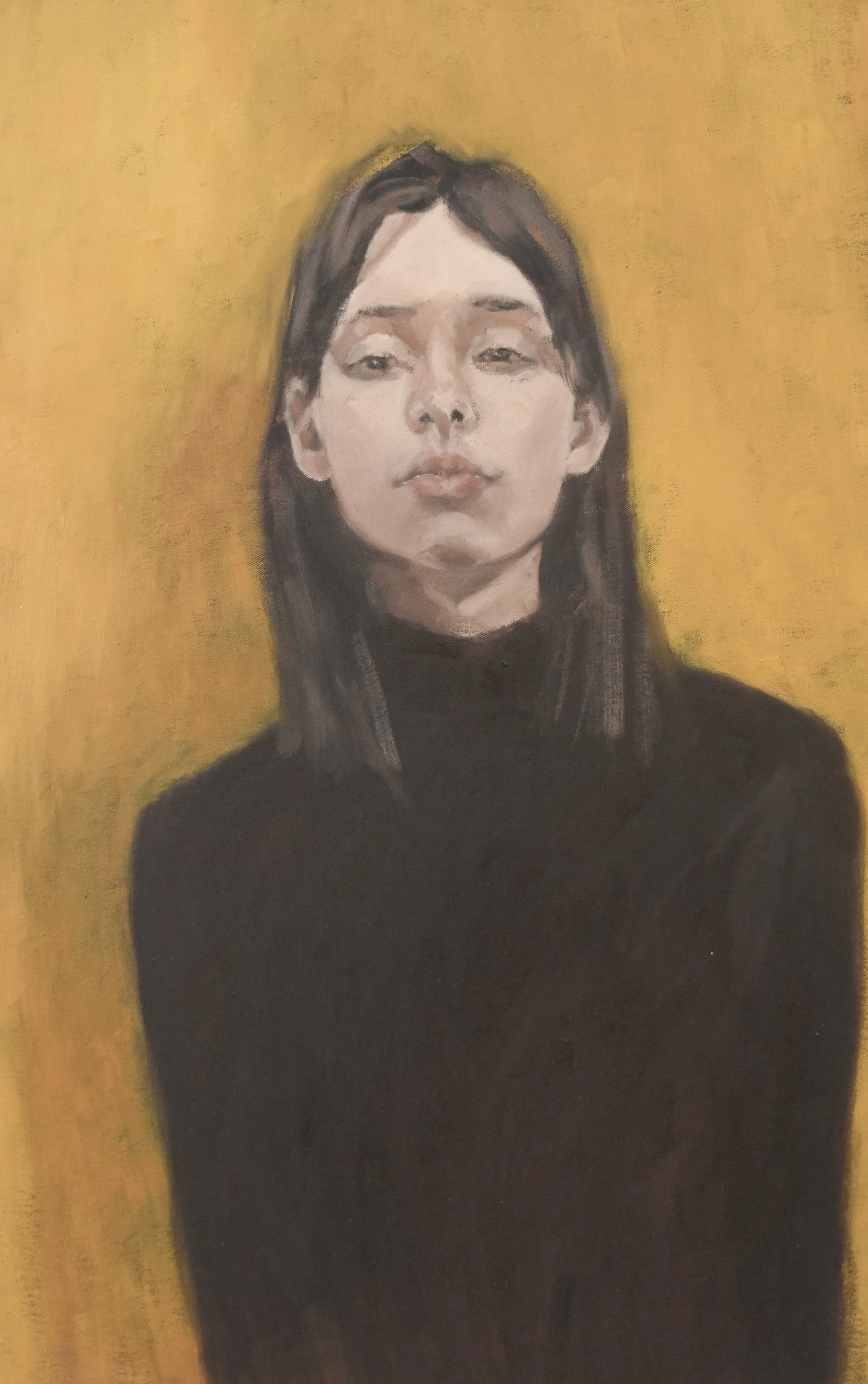 And What? 2026, Oil on canvas, 50x80 cm