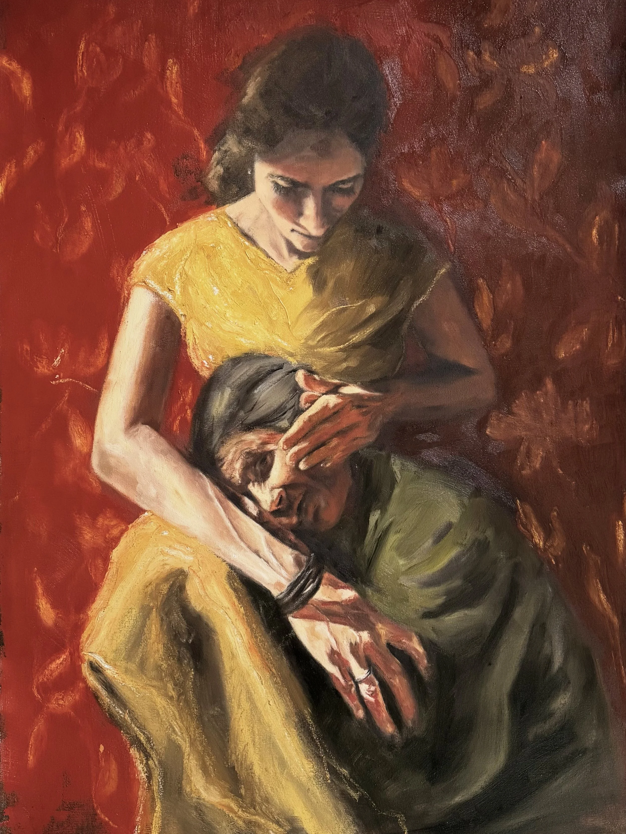 Connection, 2025, Oil on Canvas - 75x100 cm