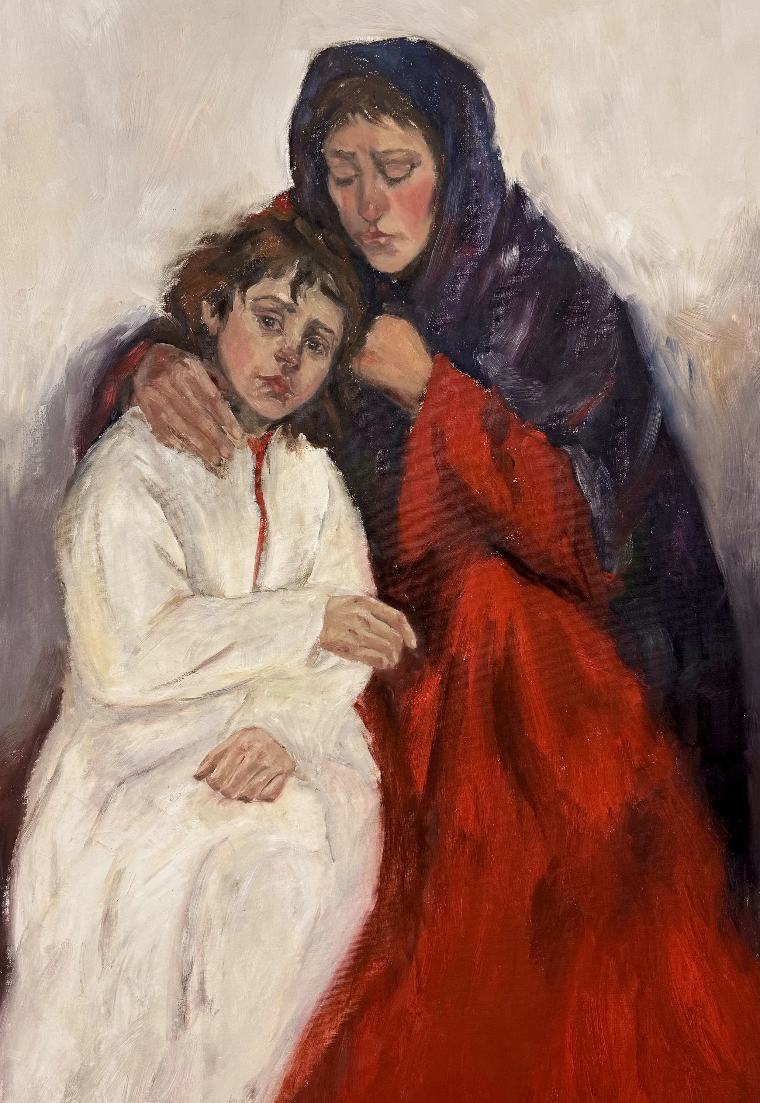 We Are Here For You, 2024, Oil on Canvas - 70x100 cm