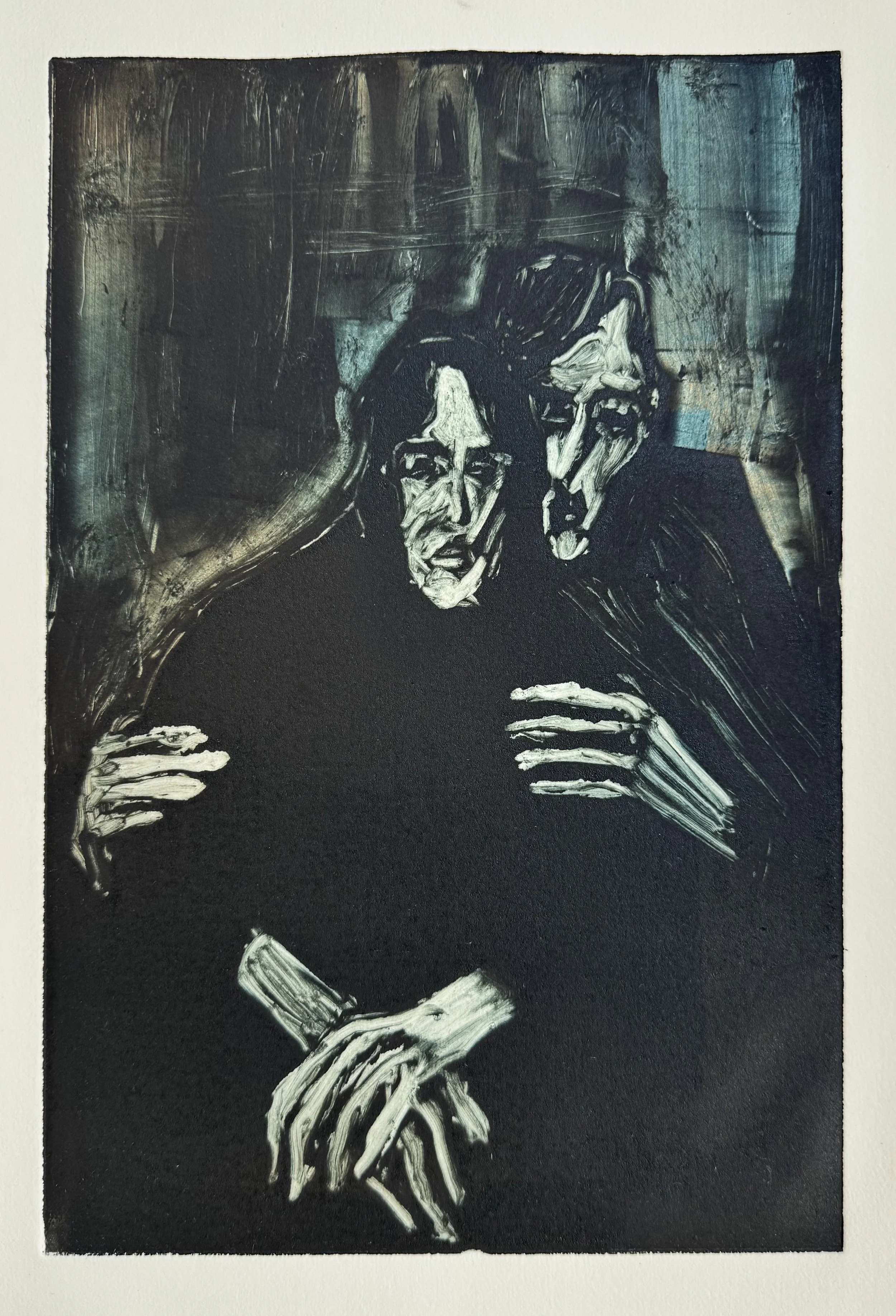 Old Parents, 2025, 28x40 cm