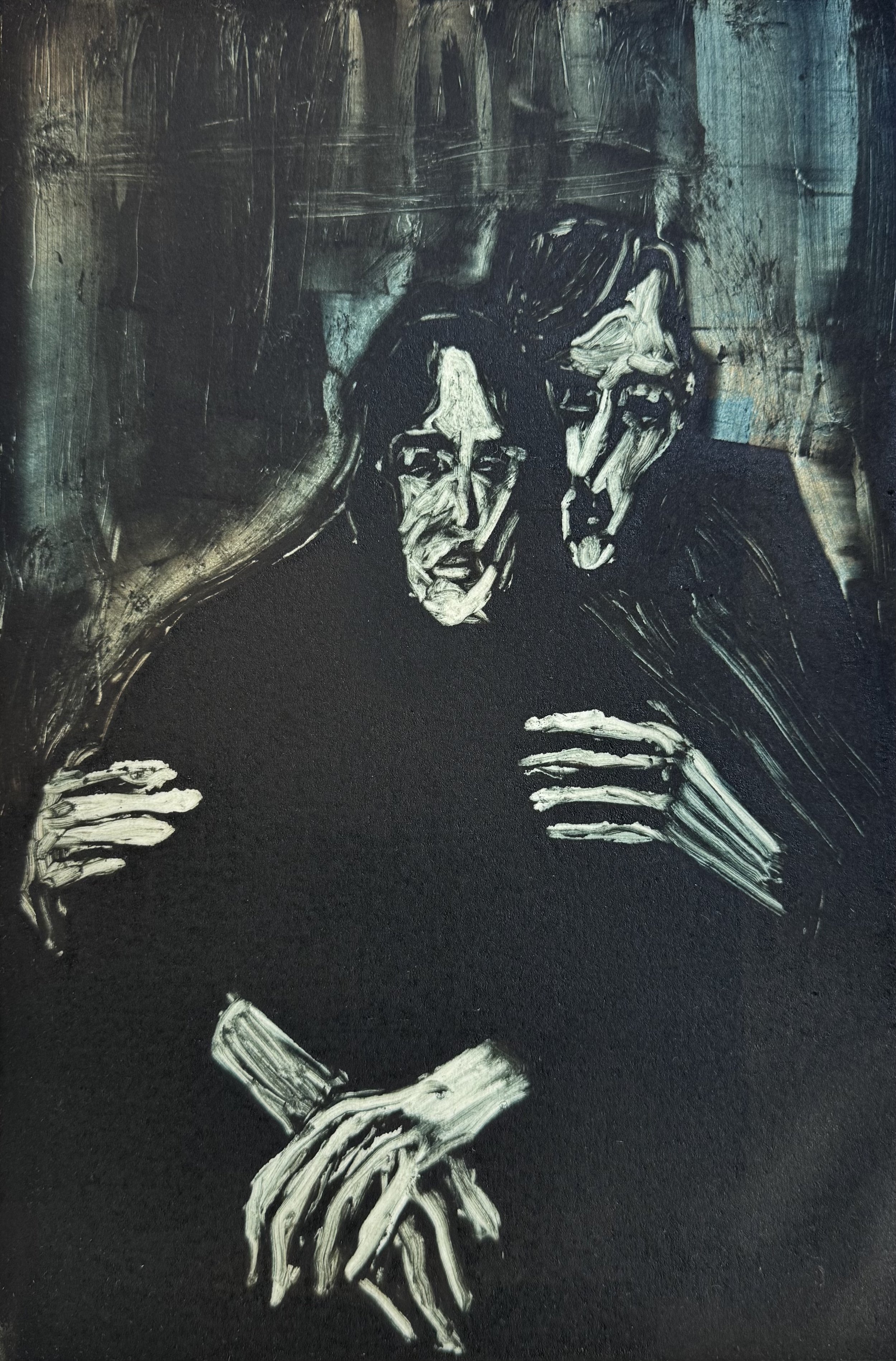 Old Parents, 2025, 28x40 cm