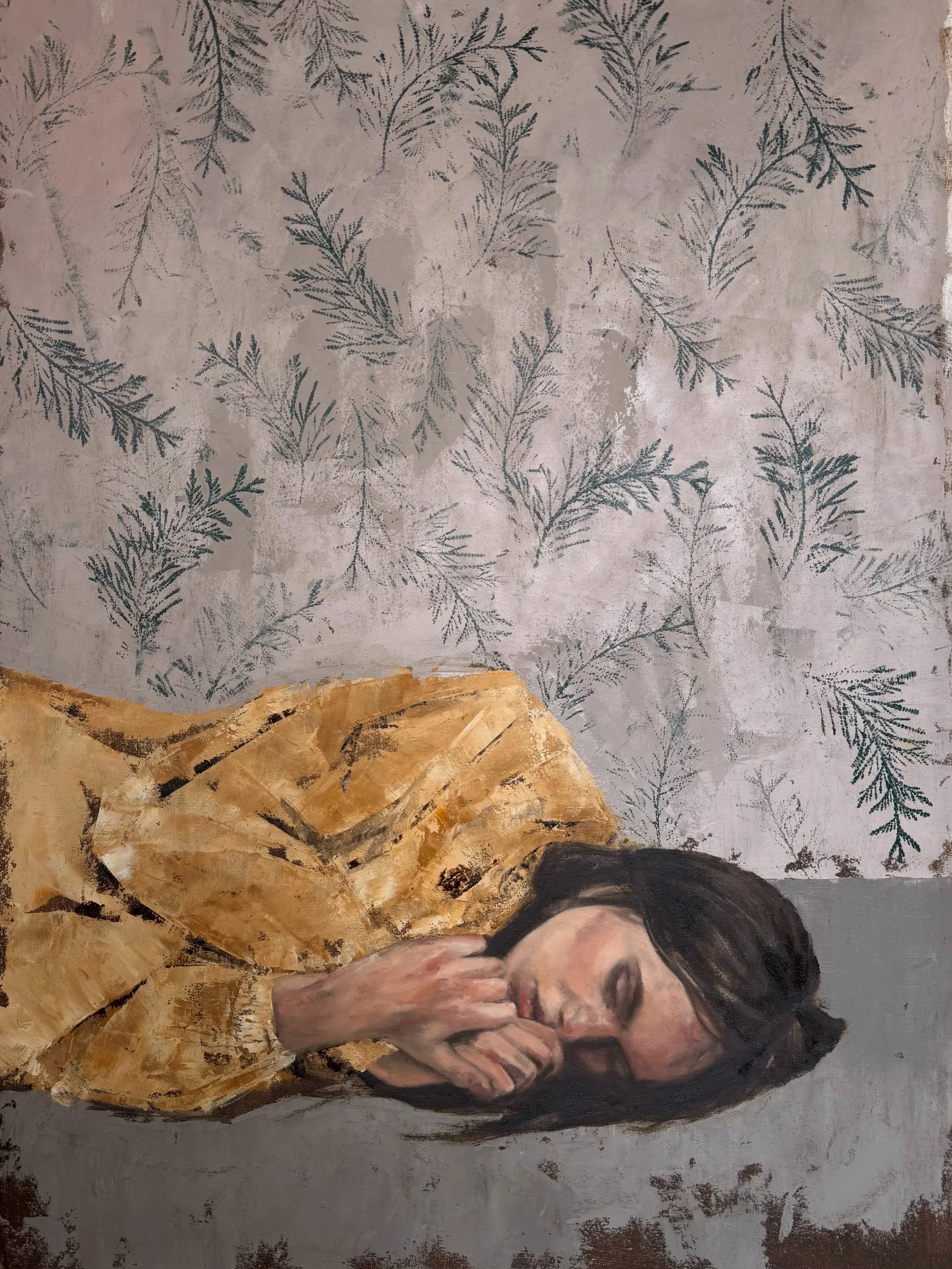 The weight of Time, 2025, Oil on Canvas - 70x100 cm