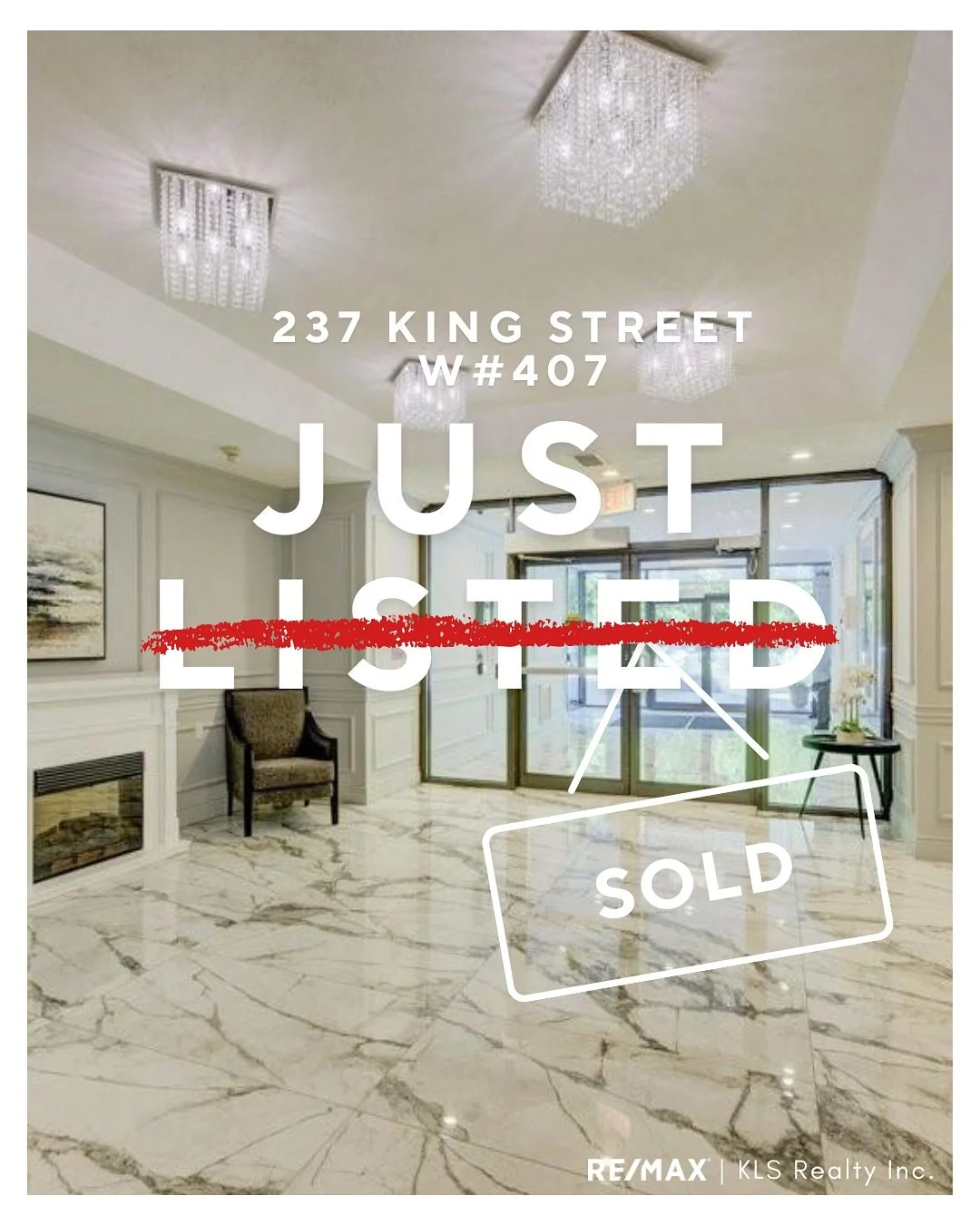 SOLD (Pending): 237 King Street West, Unit 407 
Another one off the market! A beautiful condo that checked all the boxes.
#SoldListing #CambridgeON #CambridgeListings #RemaxRealtors #CondoLiving