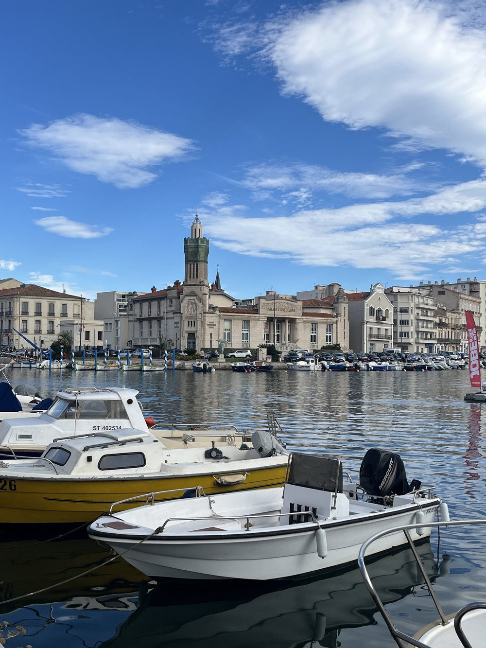 The fishing town of Sète is known as the "Venice of Languedoc"
