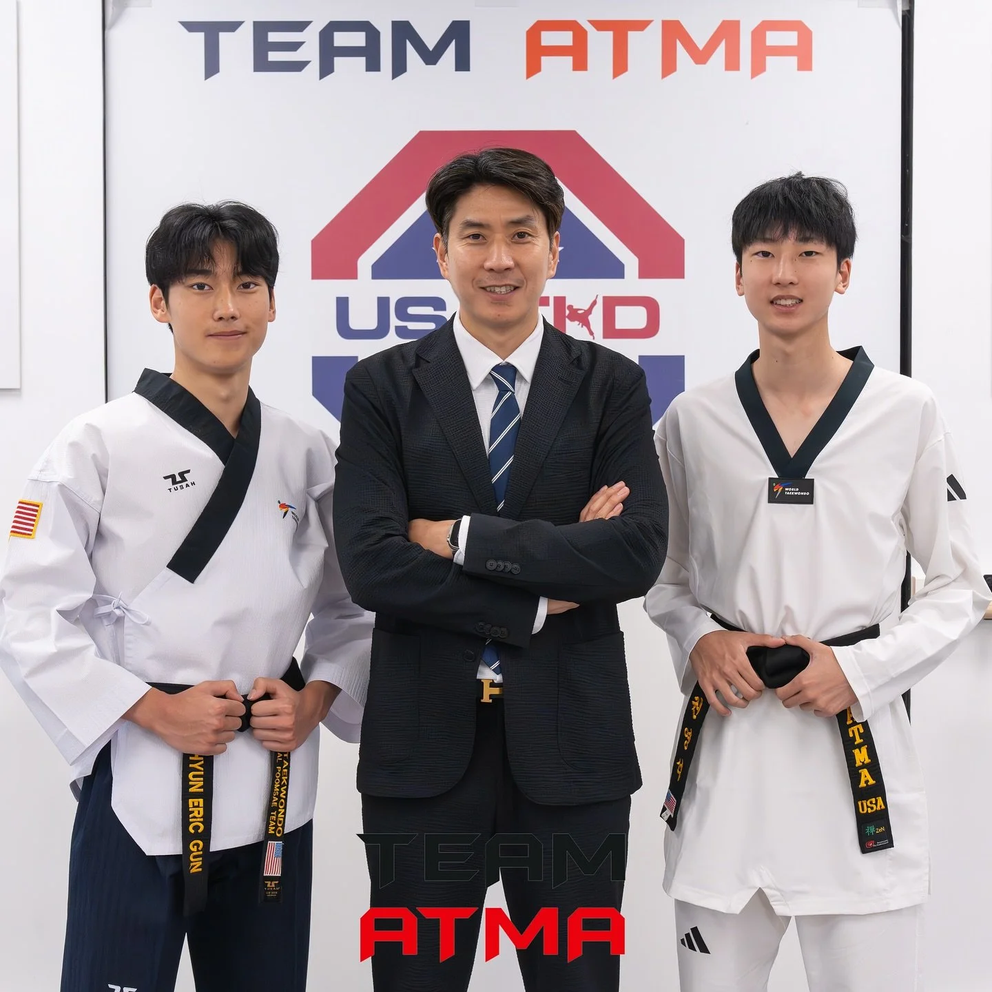 Master Gun, Eric Gun, and Ethan Gun is bound for Germany for the 2025 Summer World University Games! 🥋 

#taekwondo #poomsae #sparring #fisu