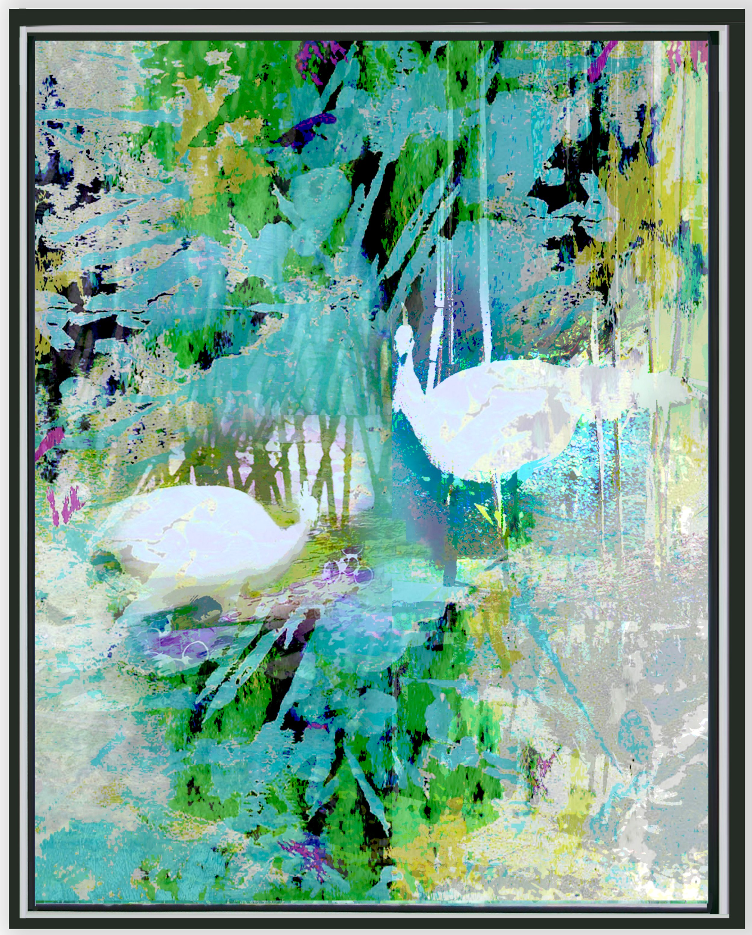 *********White Peacock w Bamboo lV Vertical b Frame w shadow 11_14 web_2025.jpg