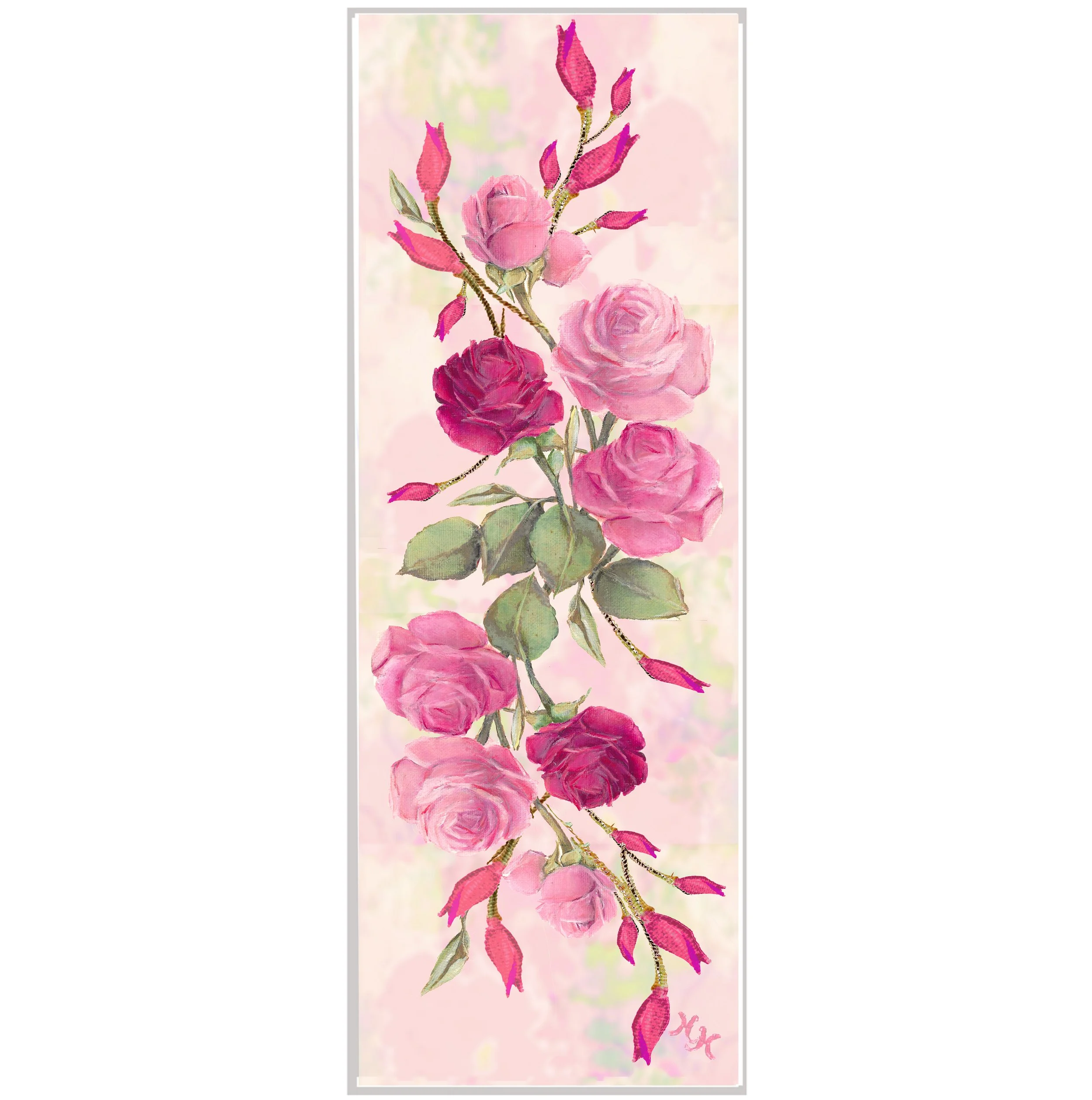 *SRA Scarf_Mom's Roses ll Table Runner vers vertical single website lg_2026.jpg