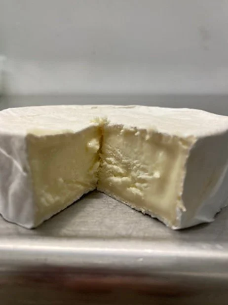 Wedge of goat cheese
