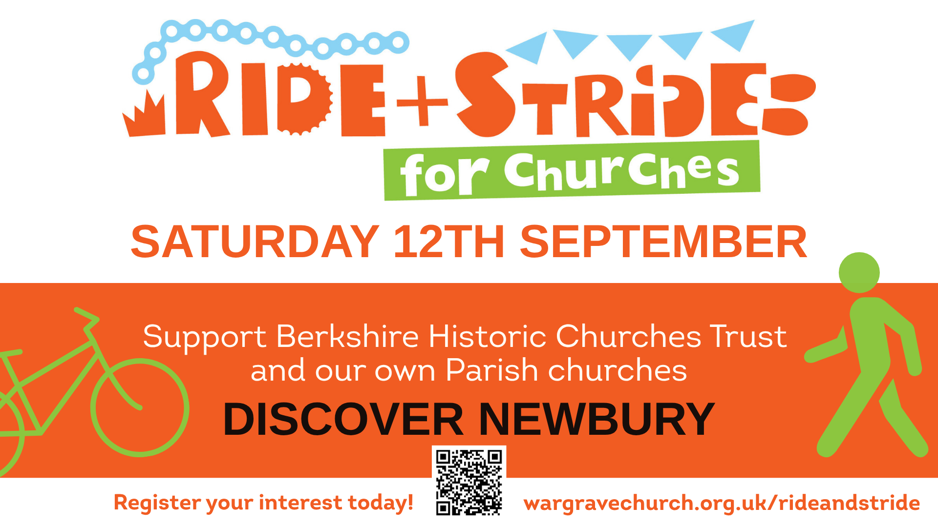 Join us for Ride+Stride 2026 and help raise vital funds for our churches