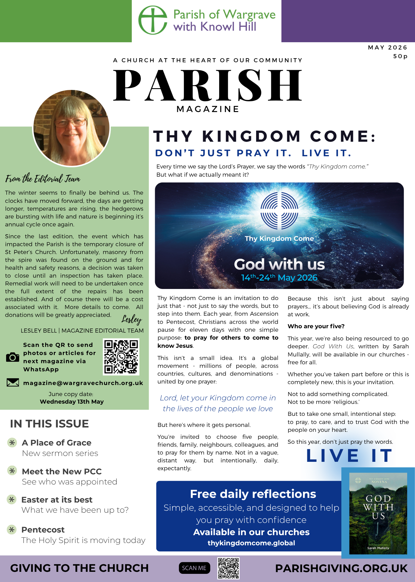 Parish Magazine - May 2026 - Thy Kingdom Come