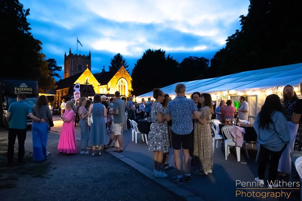 A touch of evening festival spirit