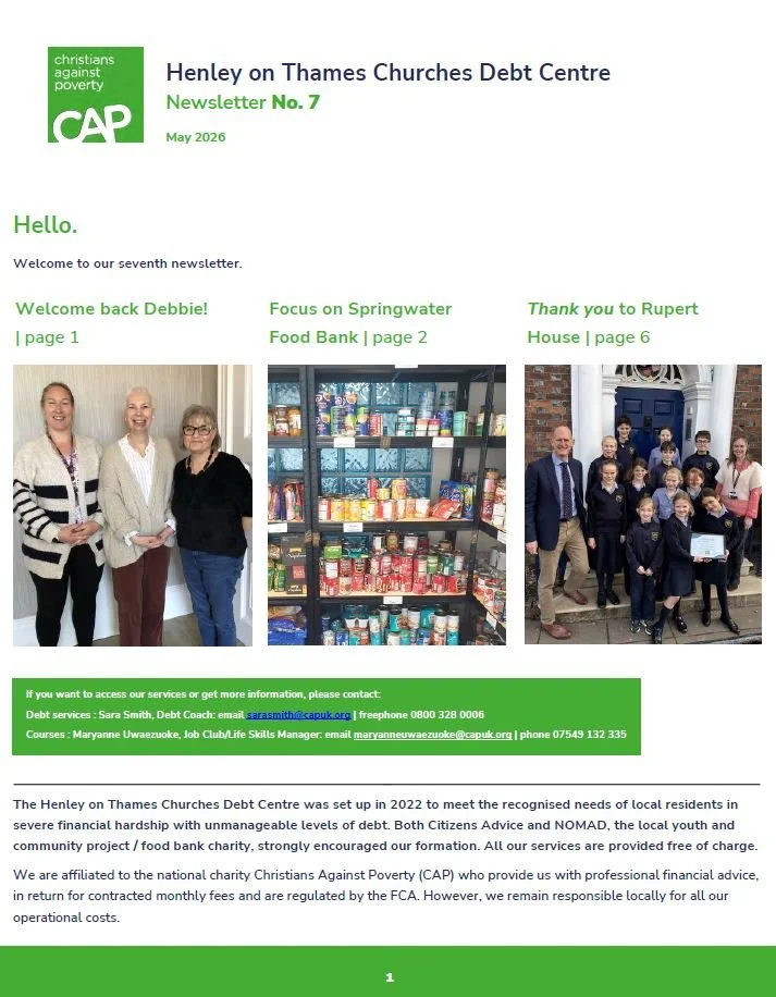 CAP Newsletter - May 2026