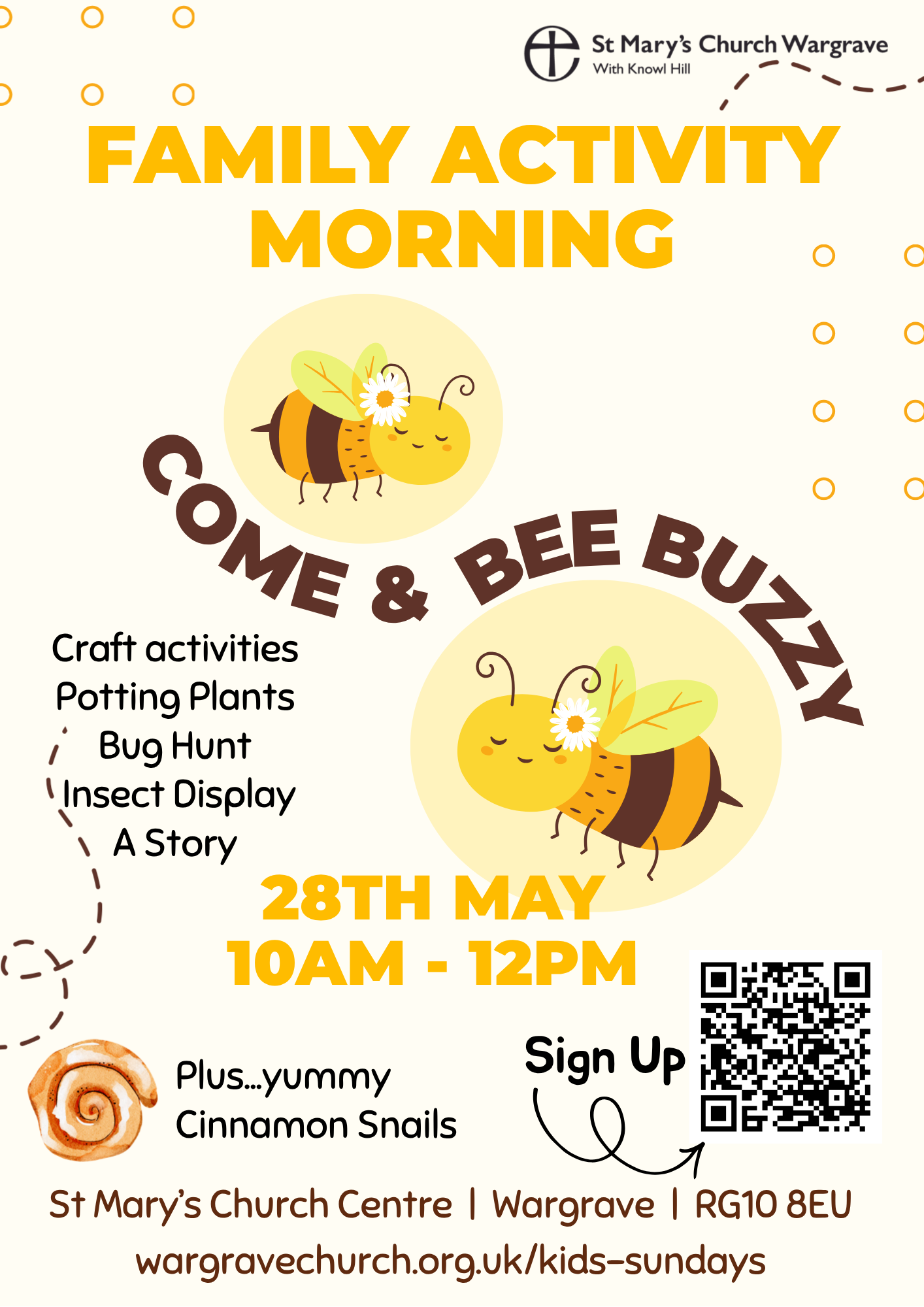 Family Activity Morning - 28th May - Join us