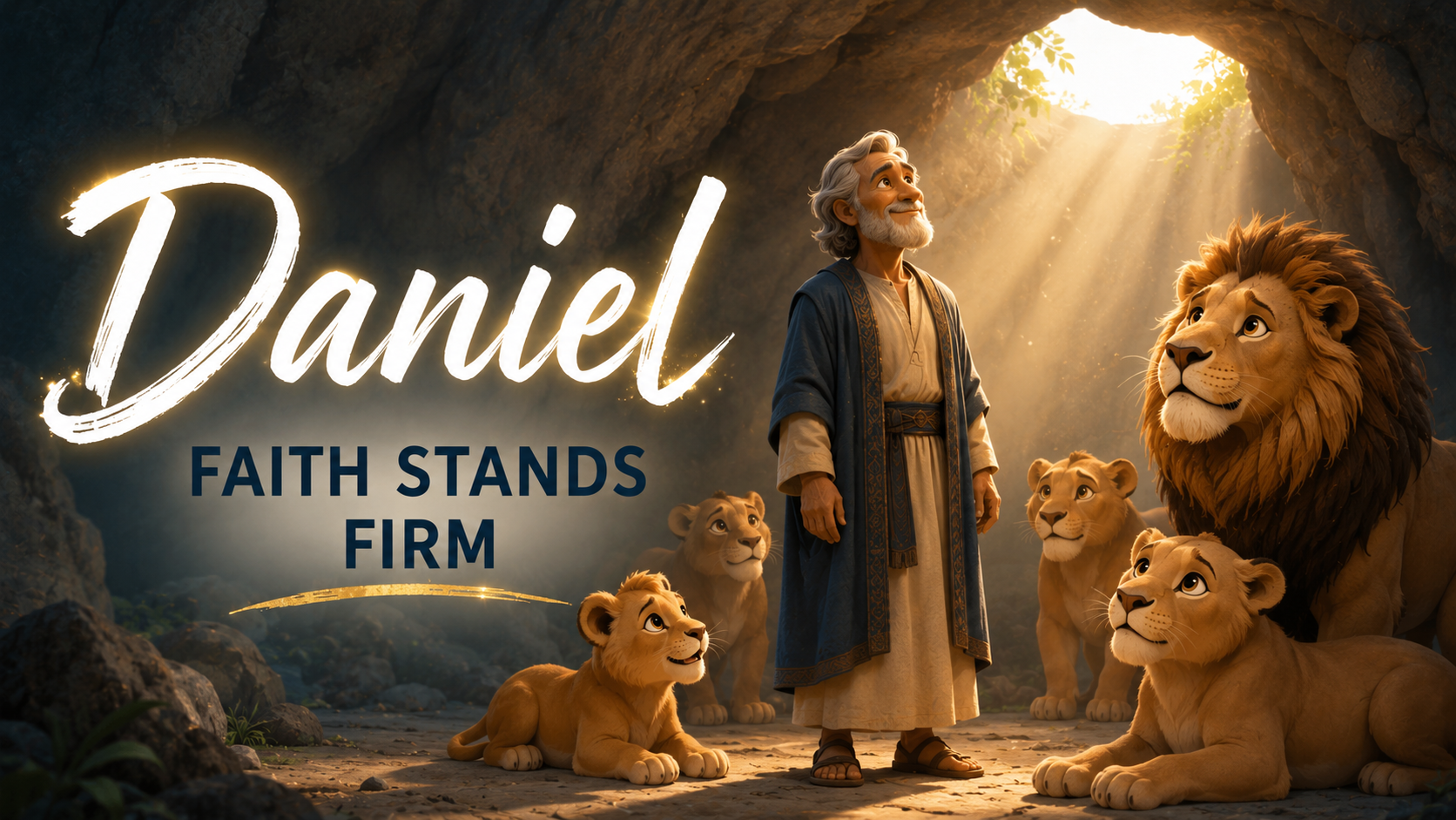 Join us for our final Storie from our sermon series about Daniel and how his faith stands firm.