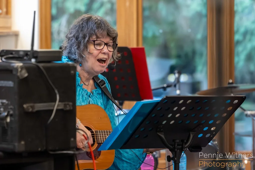 Music leader Rosie Creedon show us how to sing our songs