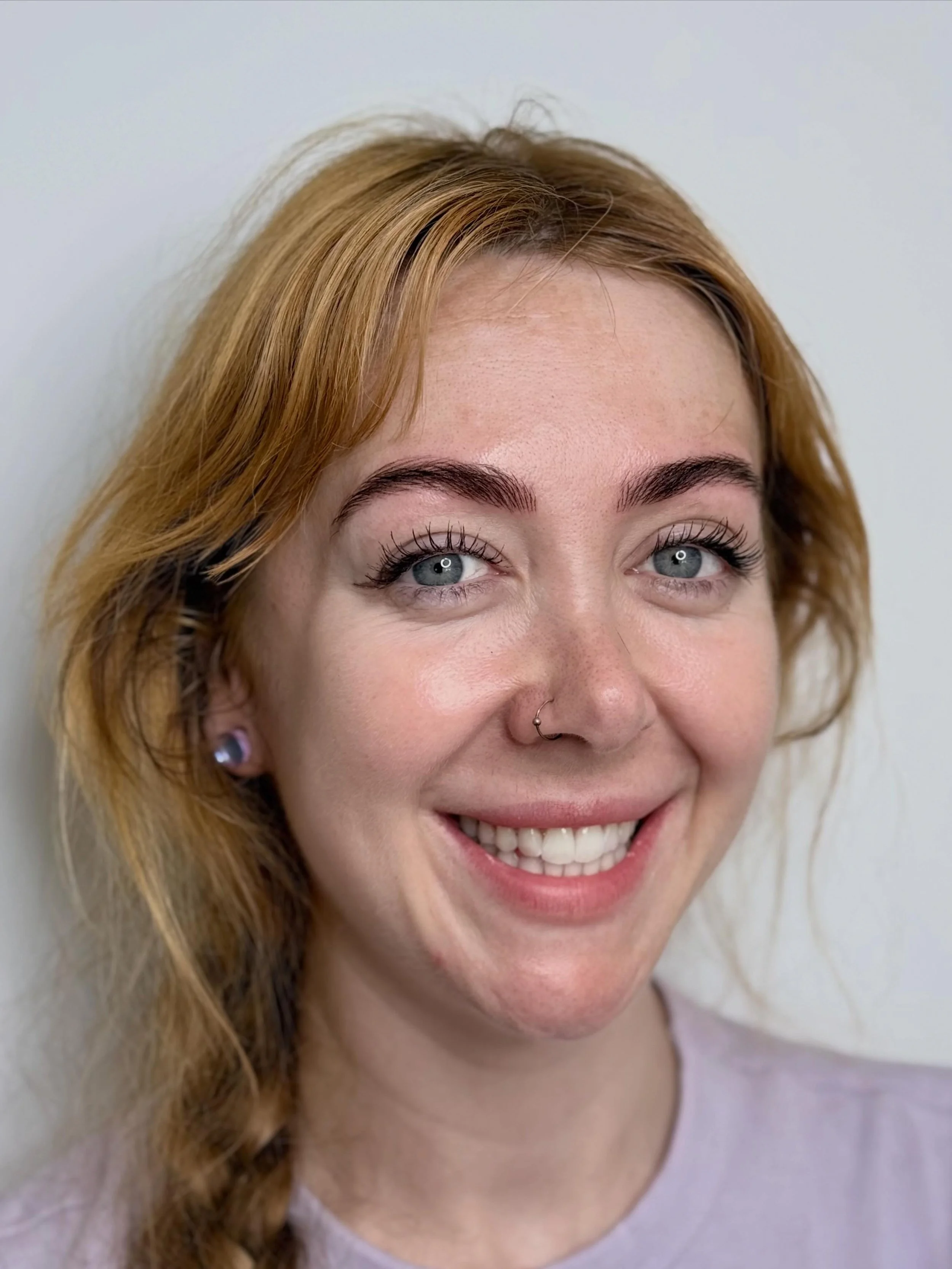 Nano Brows after portrait image