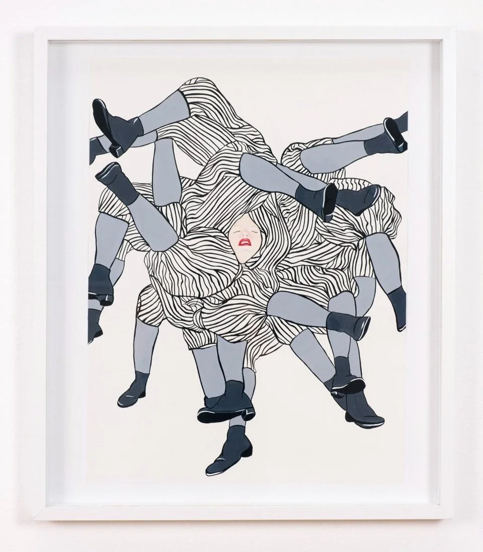 When She Leaves, He Gets Up to Use the Bathroom