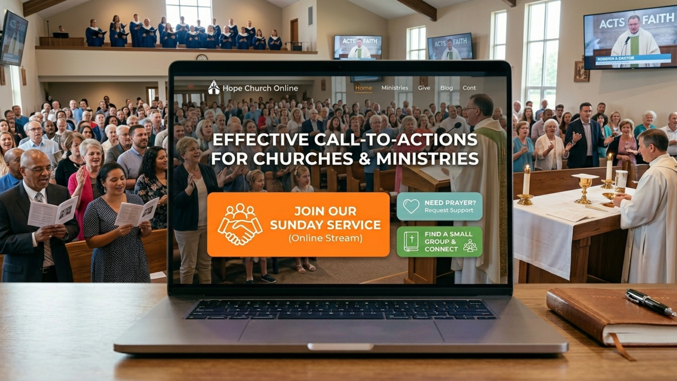 The Most Effective Call-to-Actions for Churches and Ministries Online