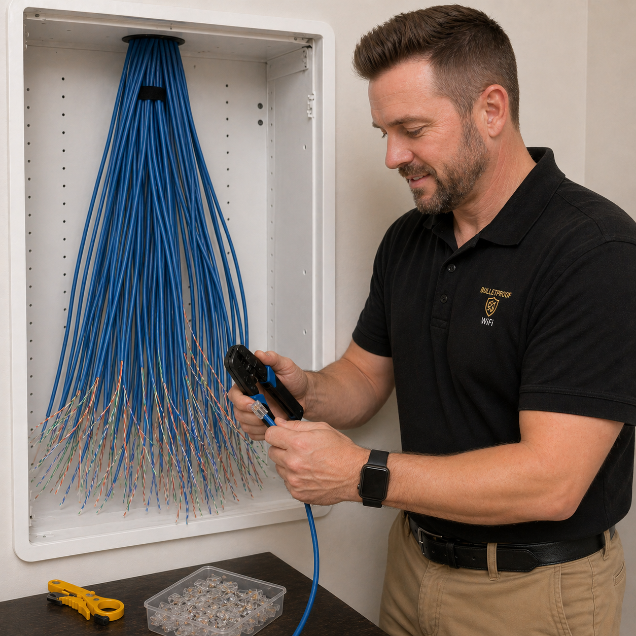 Structured Media Enclosure Completion