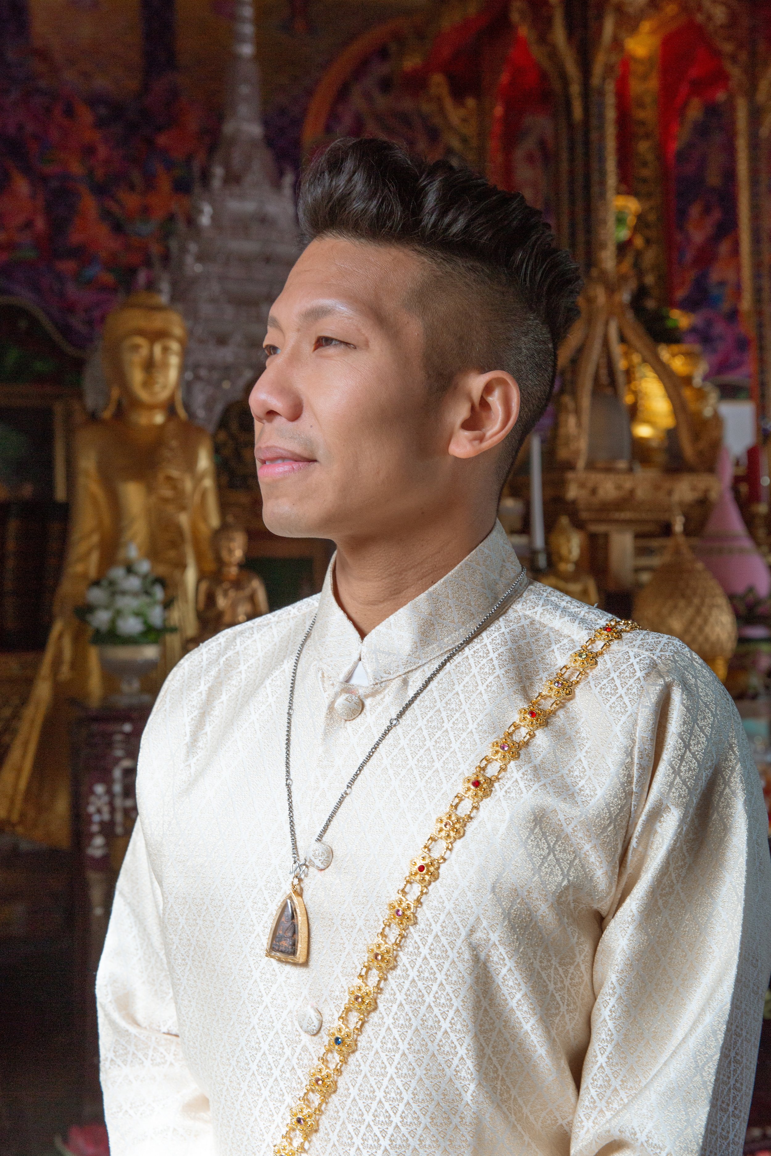 thai asian wedding ceremony photography queens new york city