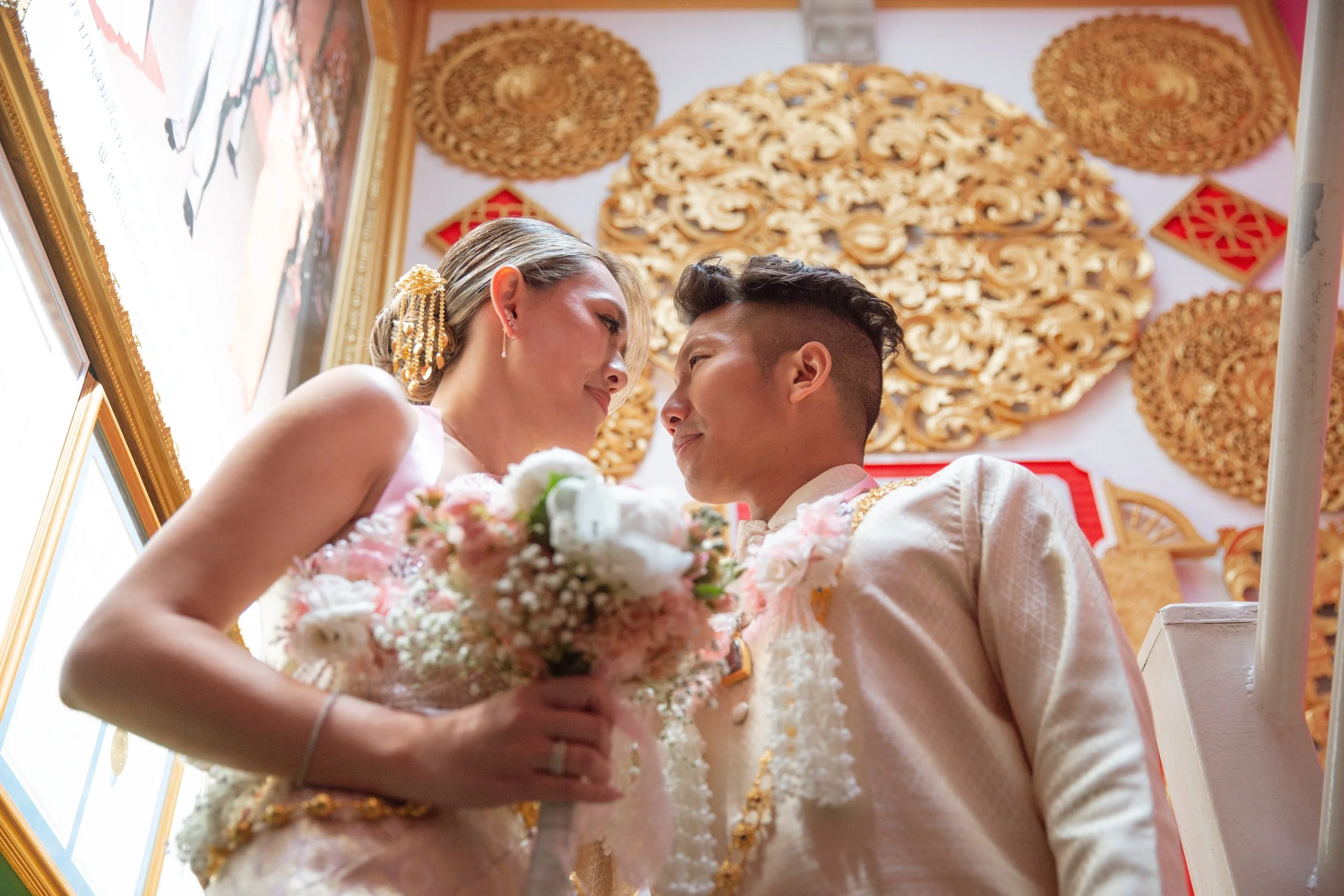 thai asian wedding ceremony photography queens new york city