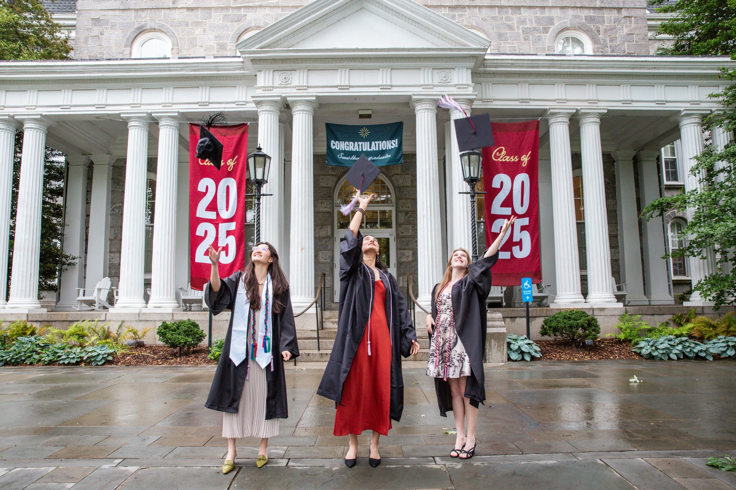 graduation photography philly swarthmore college