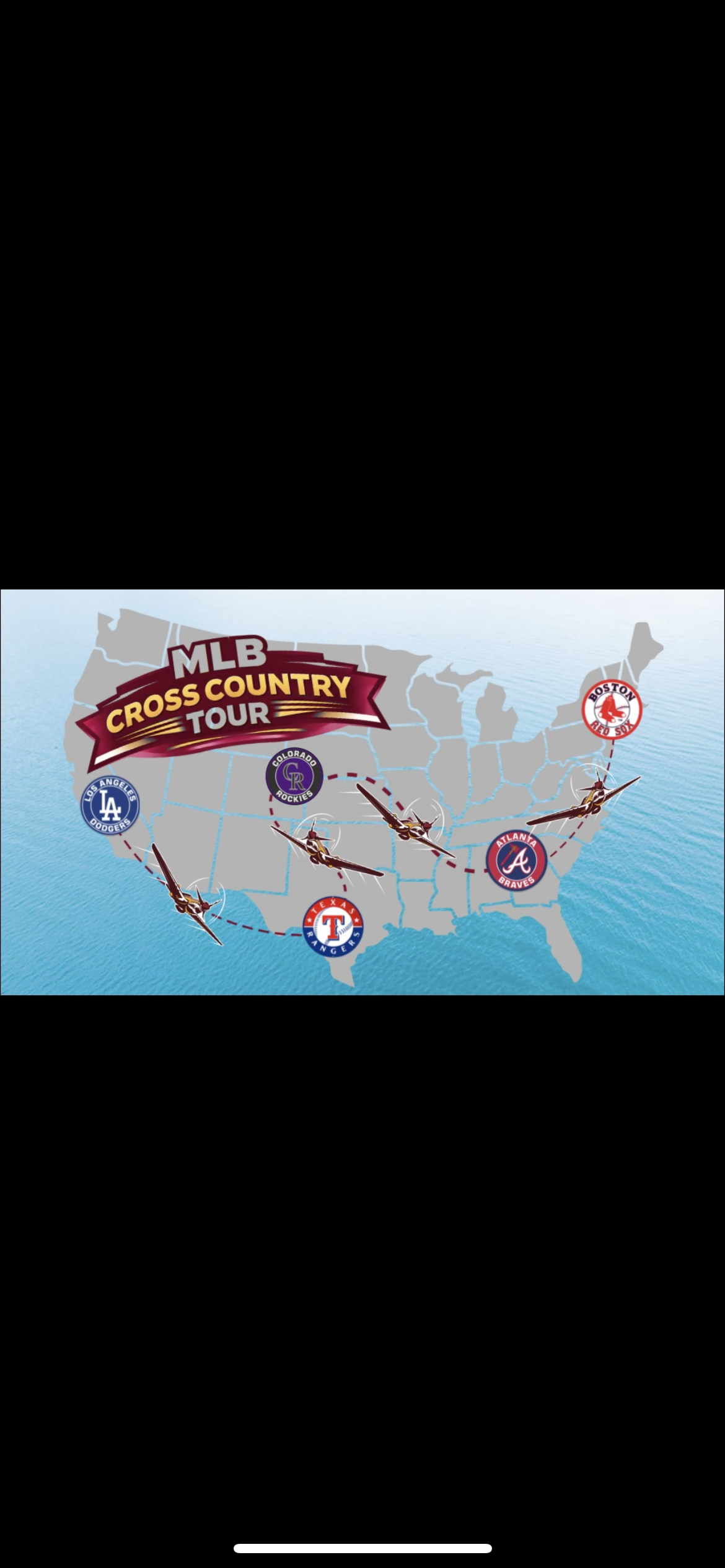 #25 MLB Cross-Country Tour