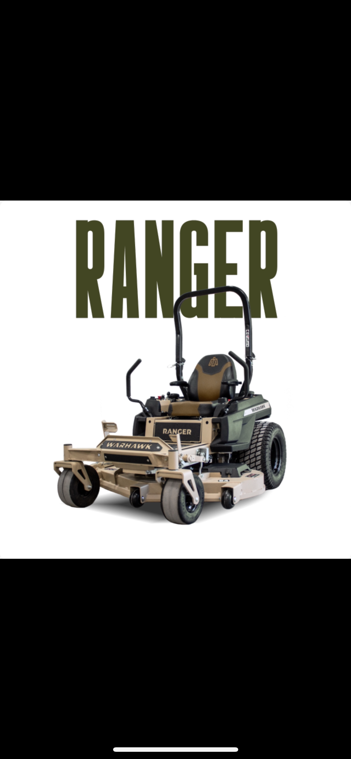 Warhawk 360 Lawn Commander