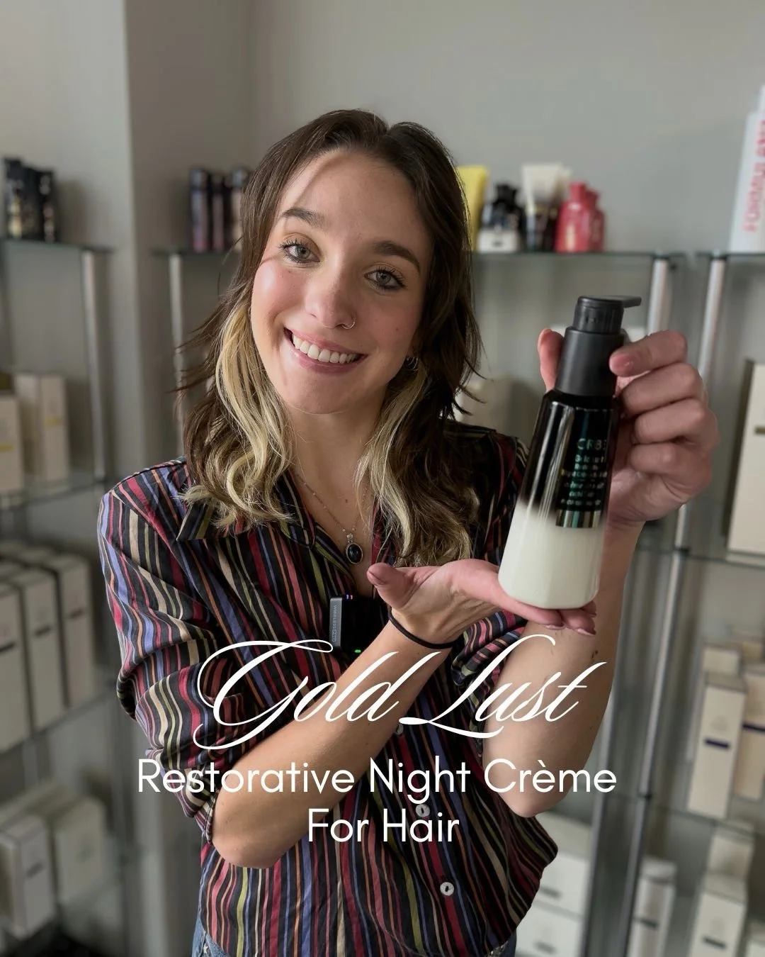 This overnight treatment works while you sleep to restore moisture, smooth texture, and improve manageability by morning. Oribe Gold Lust Restorative Night Cr&egrave;me is effortless care with real results.

Available at Salon Kreed.

#salonkreed #or