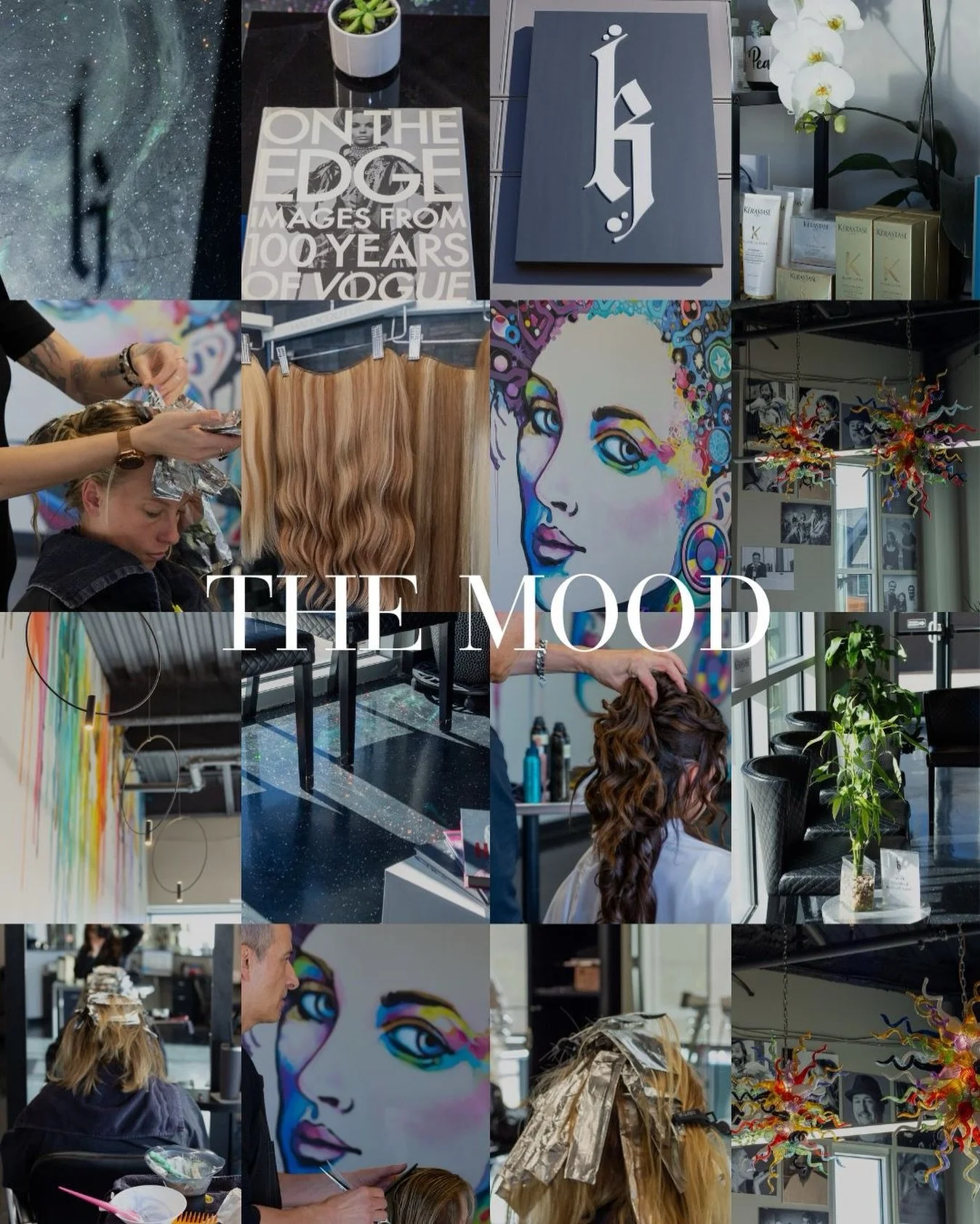 Creative. Focused. Intentional.

A space where artistry and real life meet. Where conversations matter just as much as the final look. Where growth is constant, for our guests and our team.

If you&rsquo;ve been in, you know the feeling.

If you have