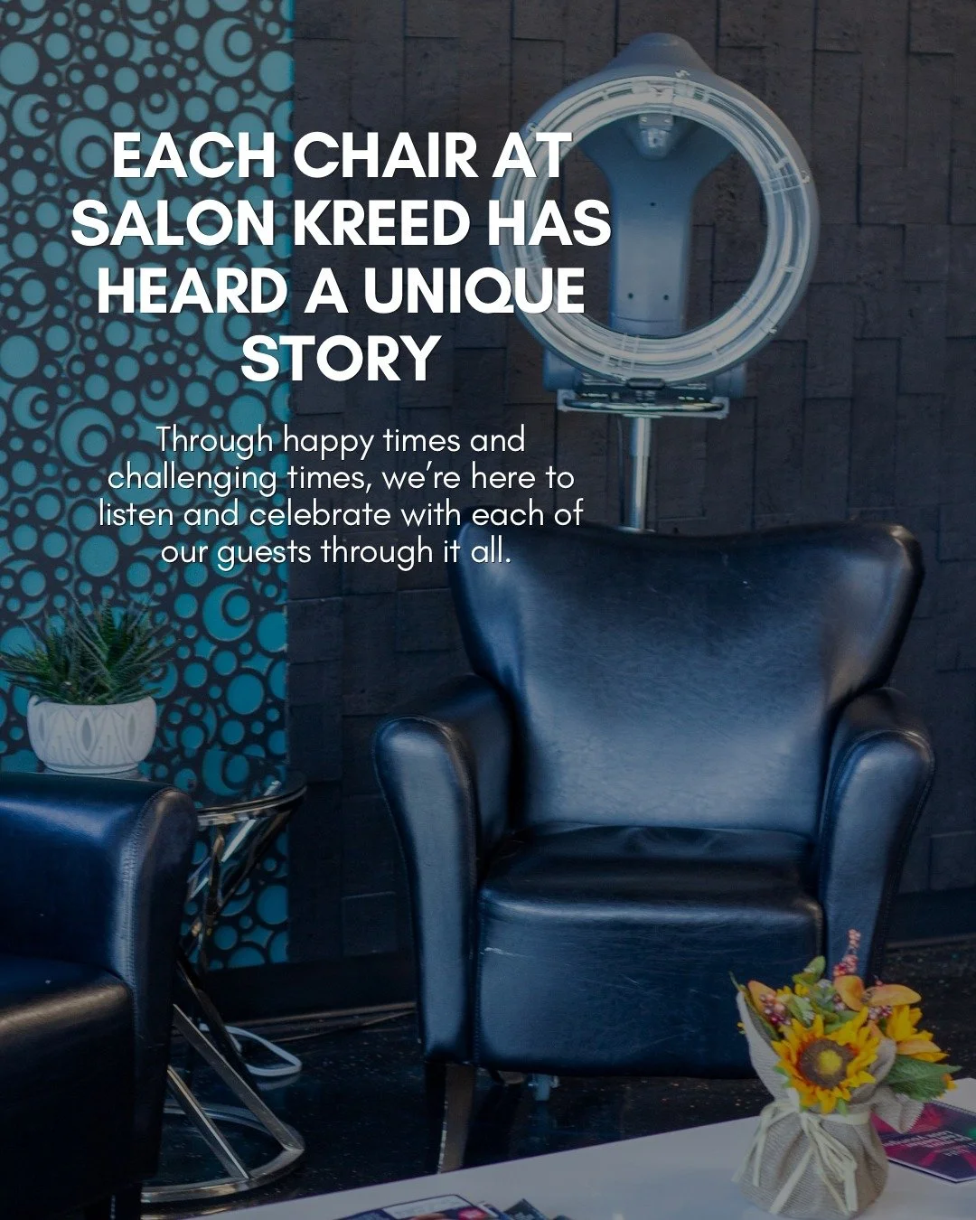 We see it every day at Salon Kreed. The Colorado Springs community walks through that door carrying all of it, and we consider it an honor to be part of that.

Thank you for making Salon Kreed your salon. We see you and are thankful for you!