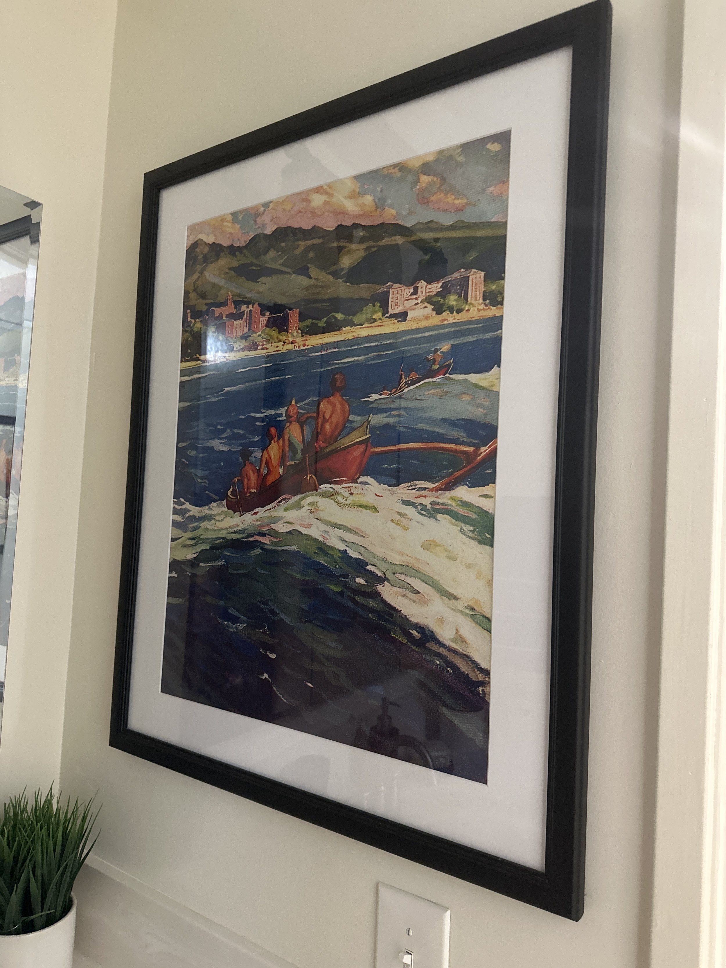 black framed outrigger Waikiki .jpg