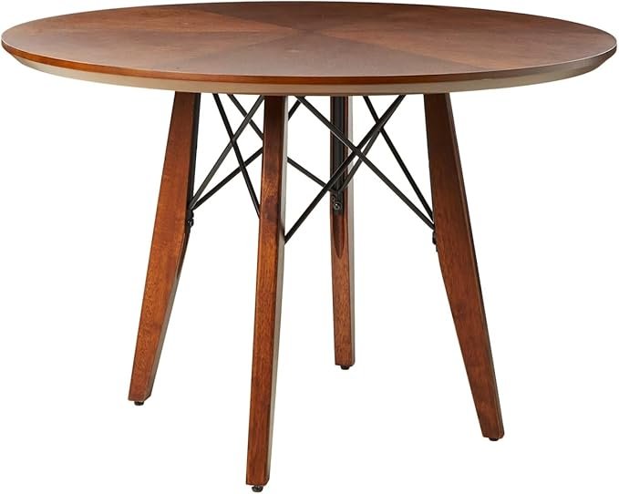 Pecan Finish Dining Table.jpg