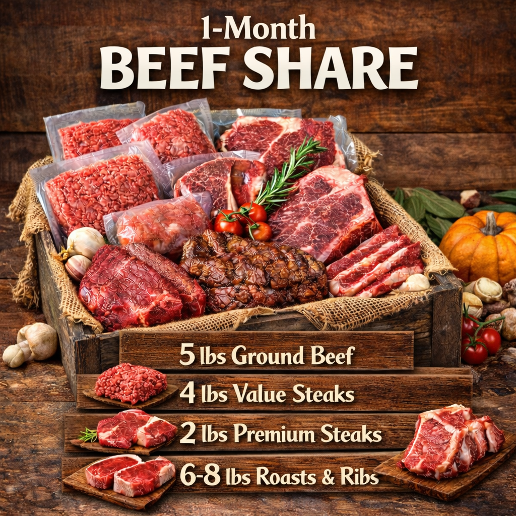 1 Month Beef Share