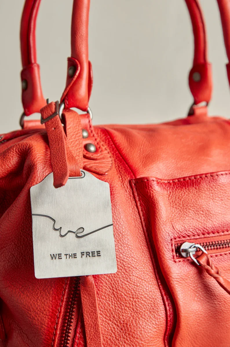 rusty red baby emerson tote
