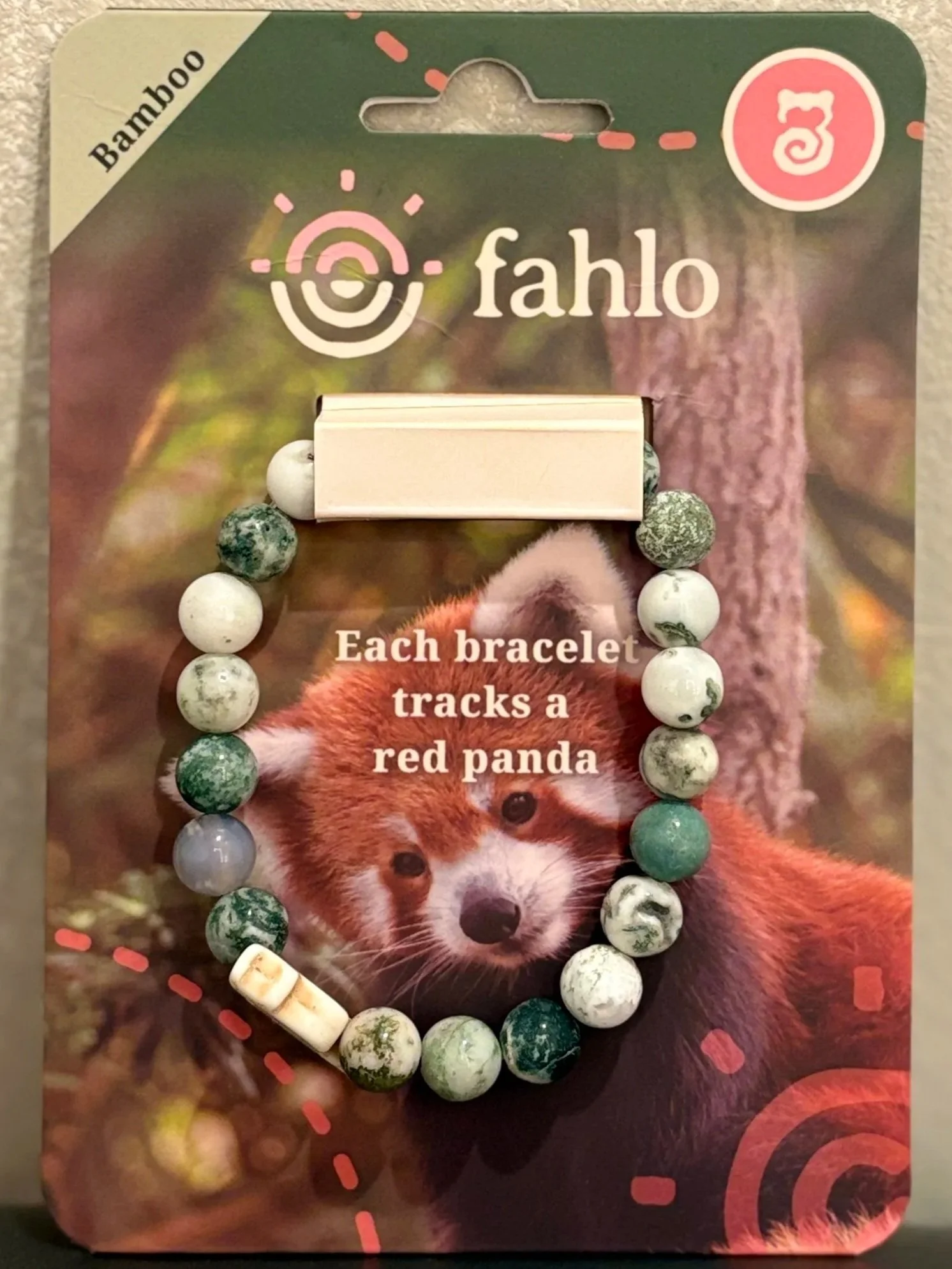 Fahlo Red Panda Bracelet