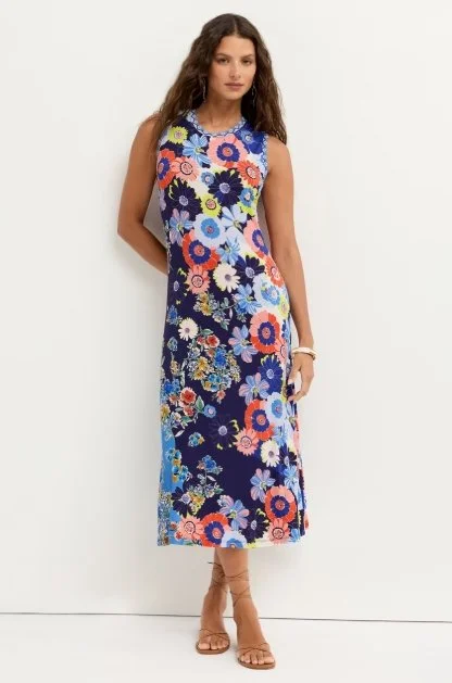 johny was janie floral dress