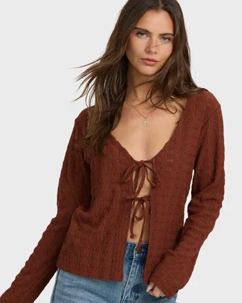Billabong Havana Cowhide Color Top