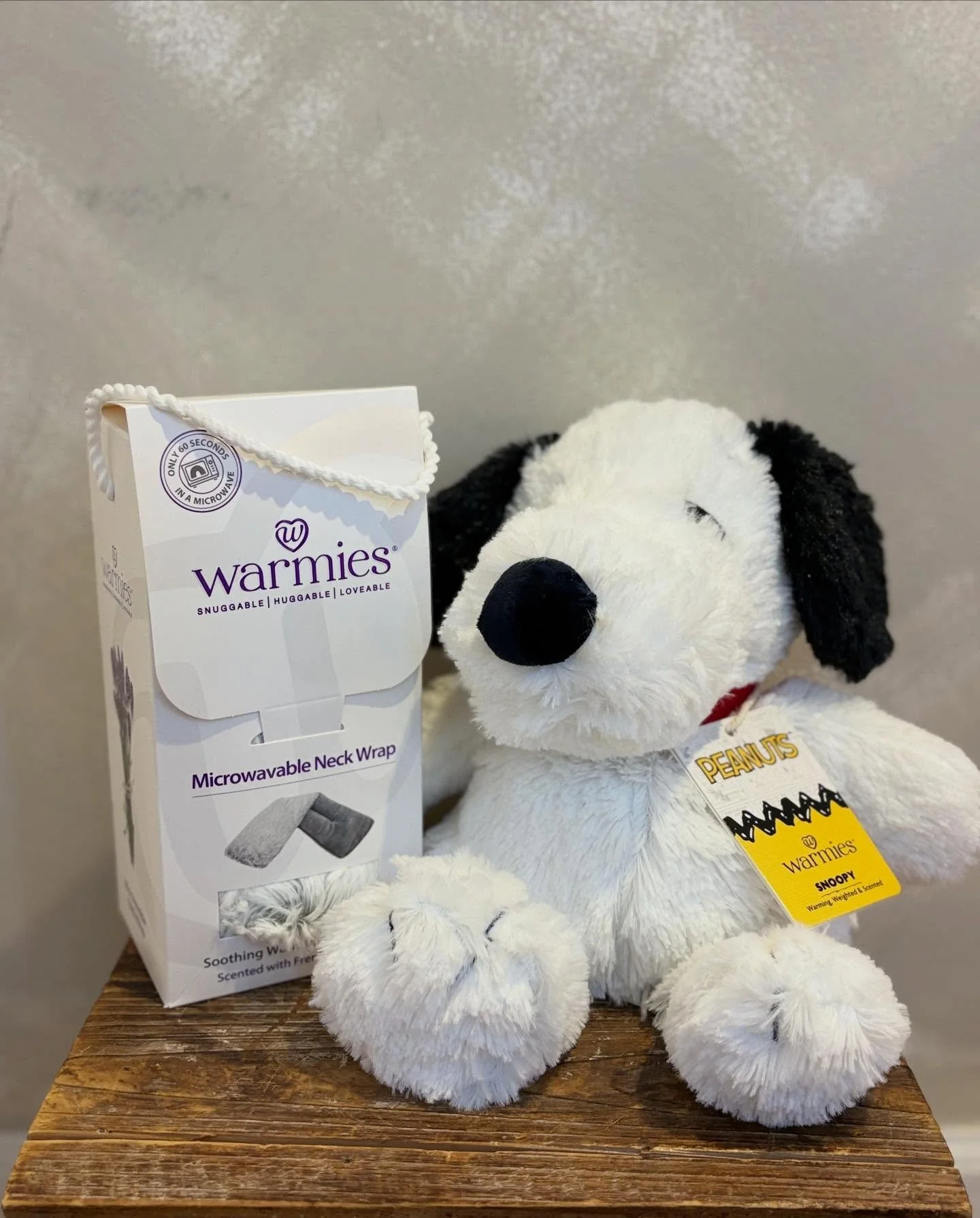 NEW @warmies_usa  have arrived! Featuring the microwaveable neck wrap for pure relaxation 🪻 
*p.s. these would make a great v-day gift*
Which one is your fav?